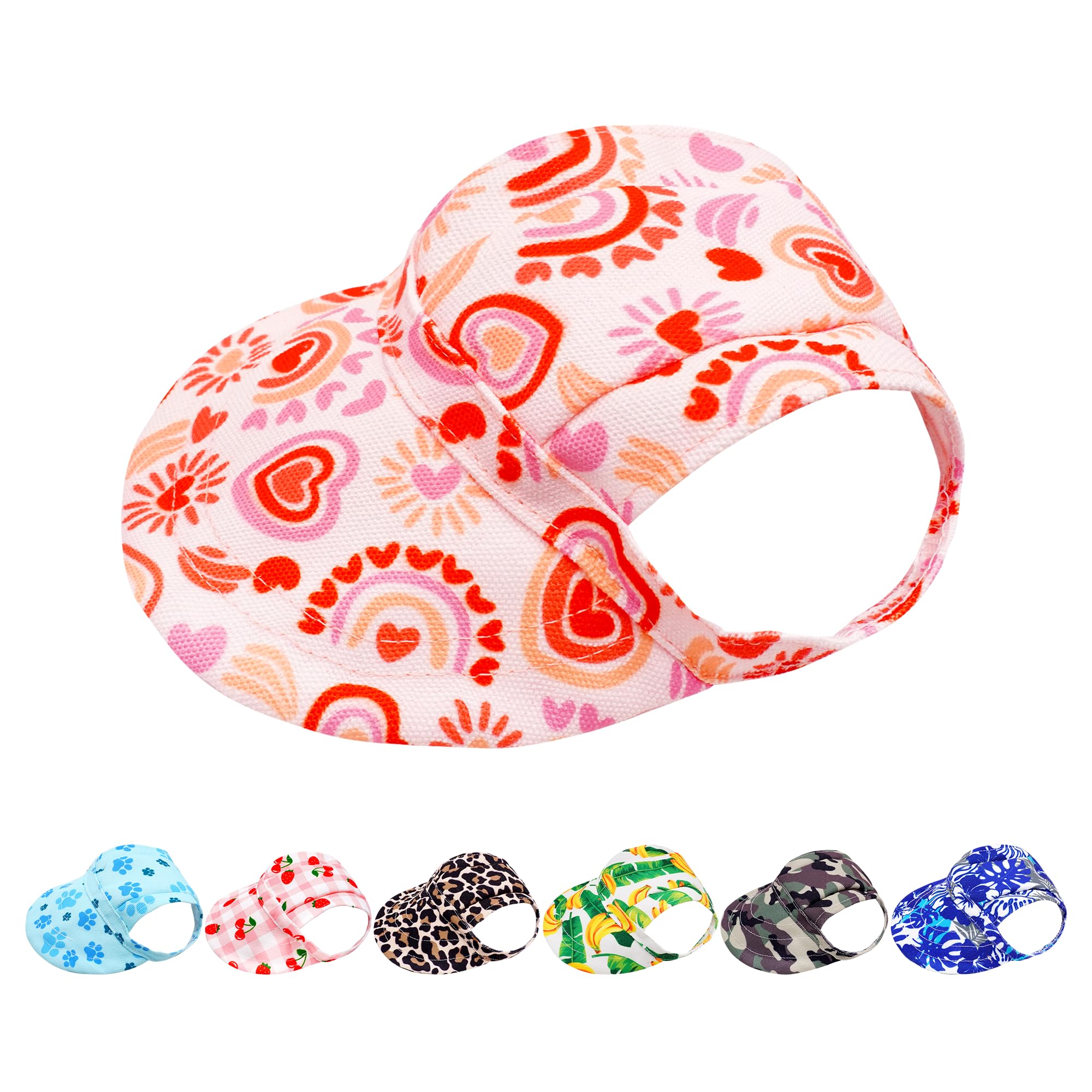 PET SHOW Heart Dog Baseball Cap for Small Dogs — image 1