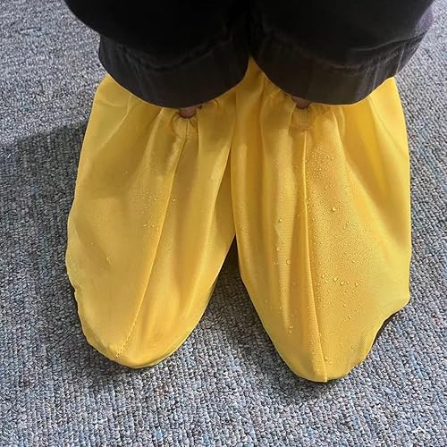 Miniatura 3 de Fundas de zapatos para niños, reutilizables, antideslizantes, lavables, a prueba de polvo, duraderas, impermeables, para interiores, jardines de