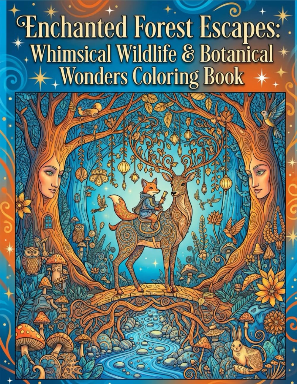 ENCHANTED FOREST ESCAPES: WHIMSICAL WILDLIFE & BOTANICAL WONDERS