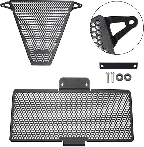 Miniatura 9 de Areyourshop Protector de radiador, cubierta negra para DUCATI Streetfighter V2 2022-2023