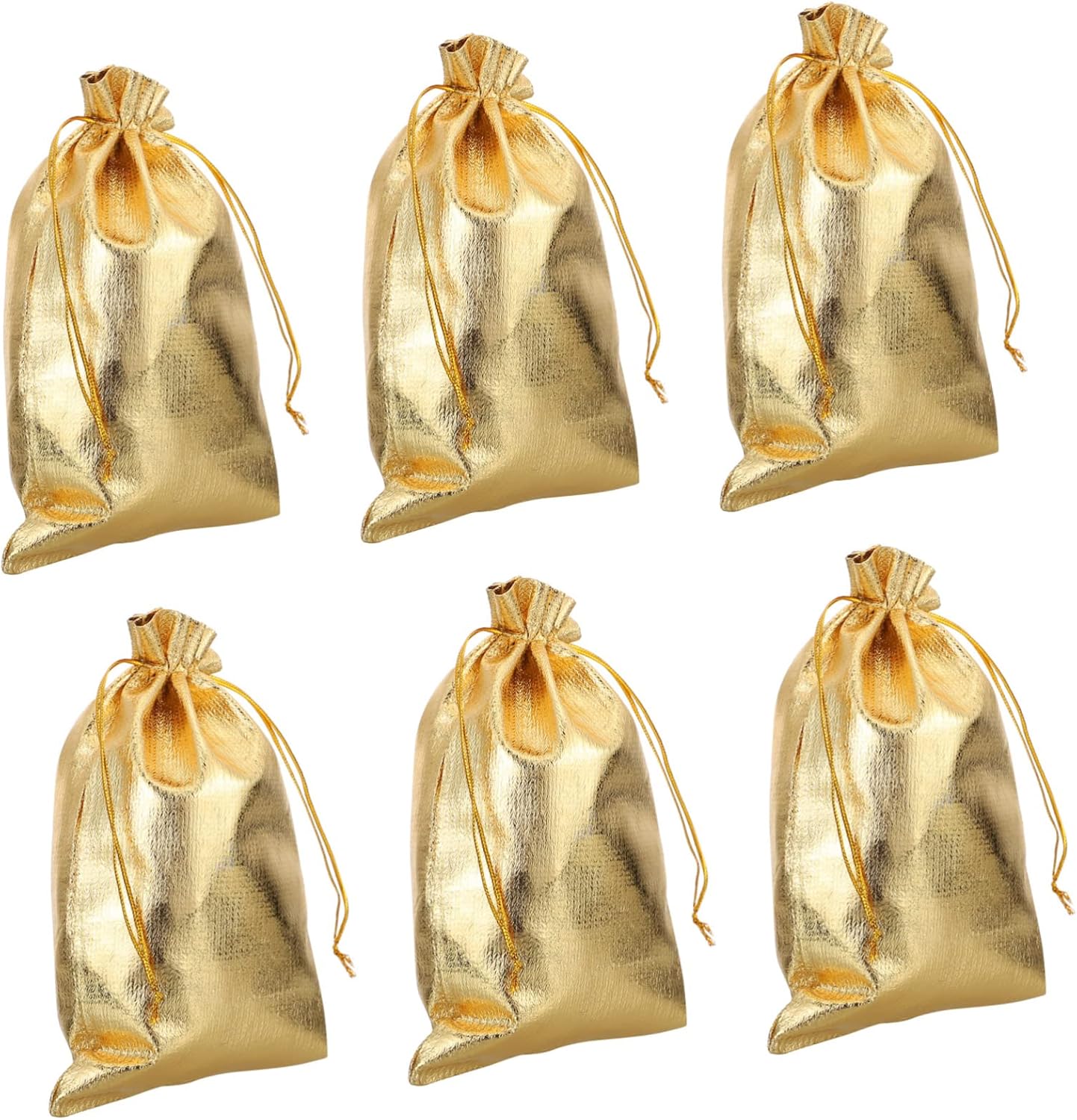Abaodam 3sets Small Storage Bag Cosmetic Storage Bag Drawstring Jewelry Bulk Burlap 50pcs*3