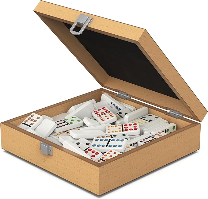 Spin Master Games - Set de Dominó Mexican Train Yellowstone miniatura 7
