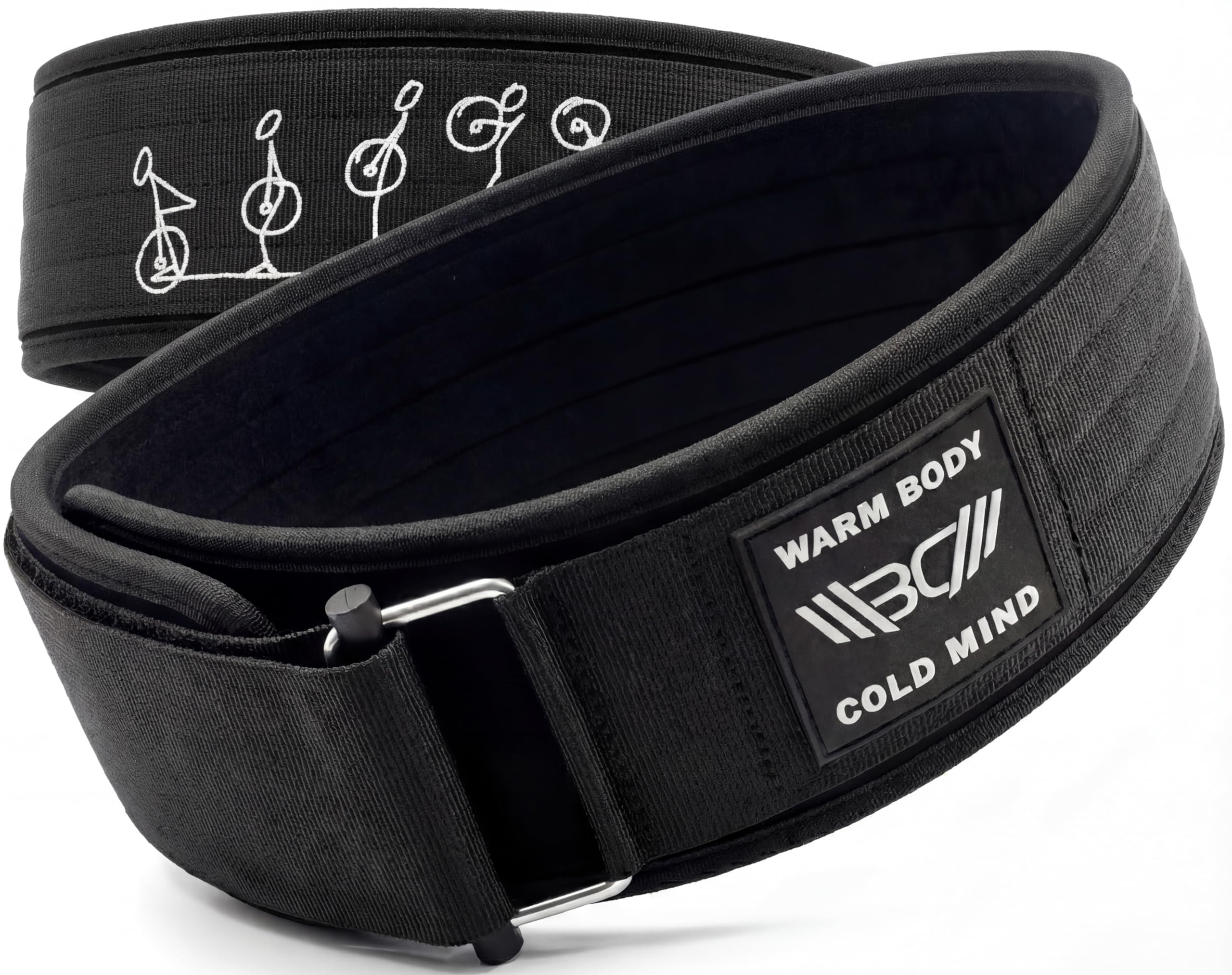WARM BODY COLD MIND 4 Weight Lifting Belt 2.0