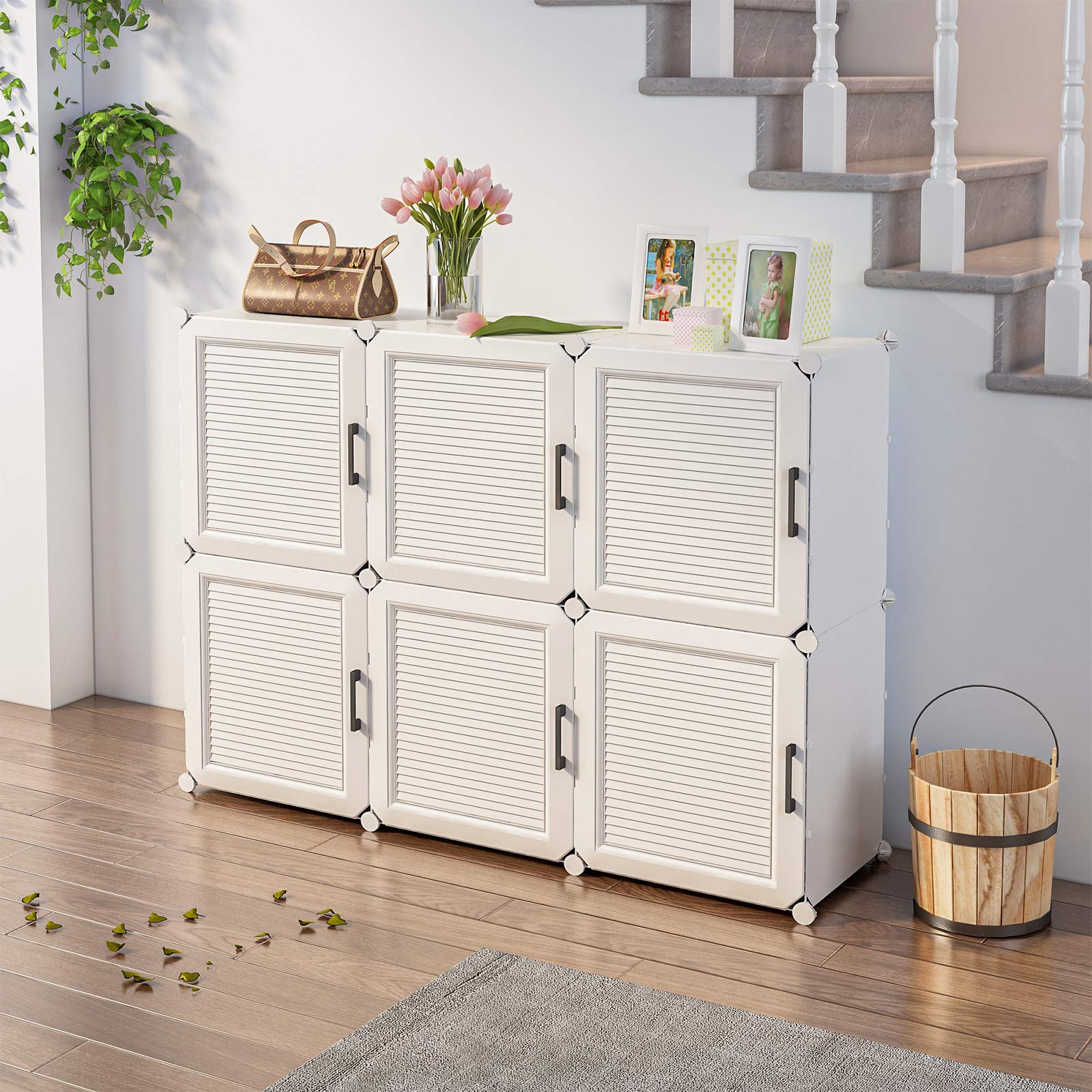 Buy MAGINELS Portable Shoe Rack, 36Pair DIY Shoe Storage Shelf