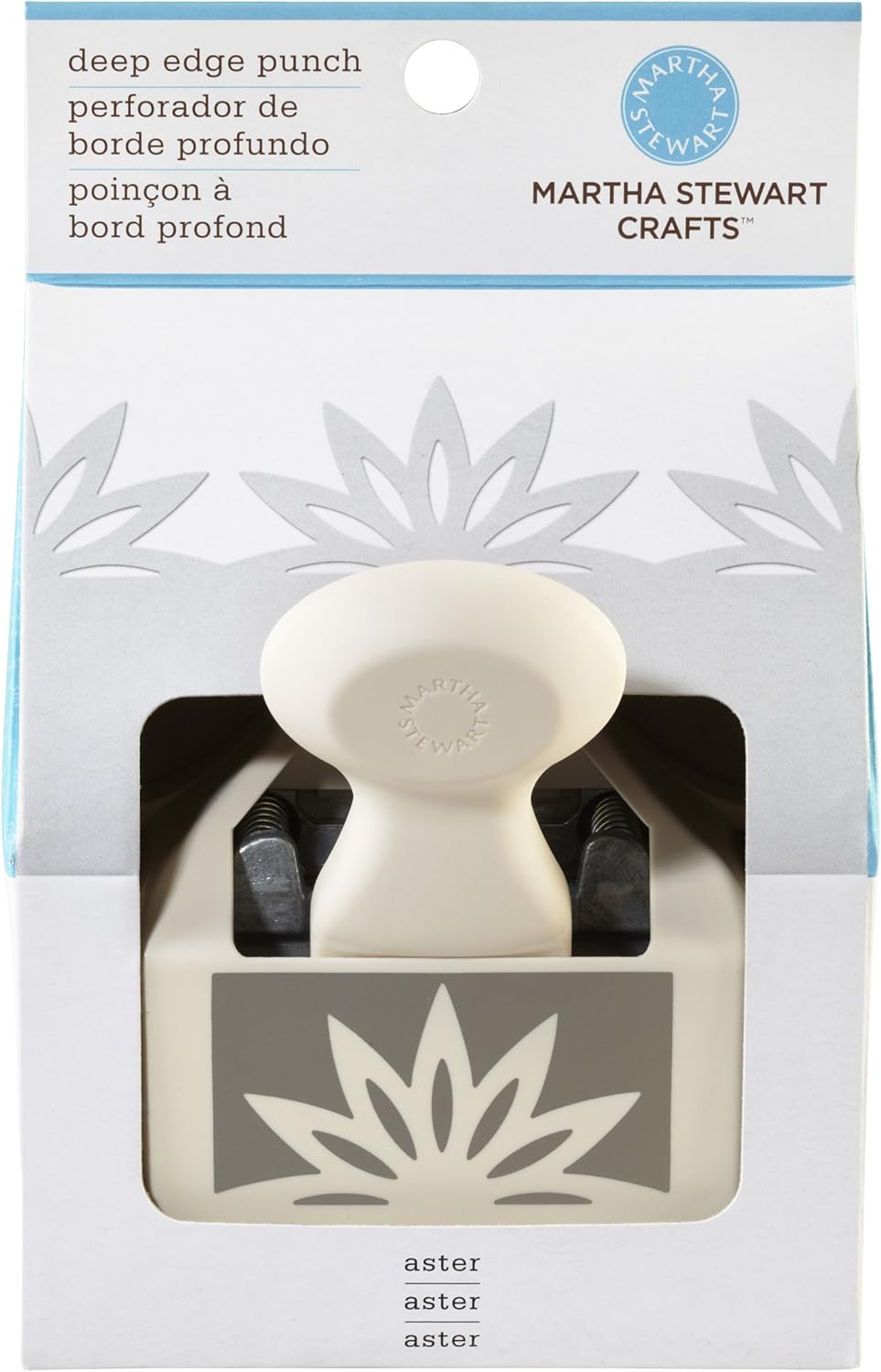 EK Success Martha Stewart Crafts Aster Deep Edge Punch