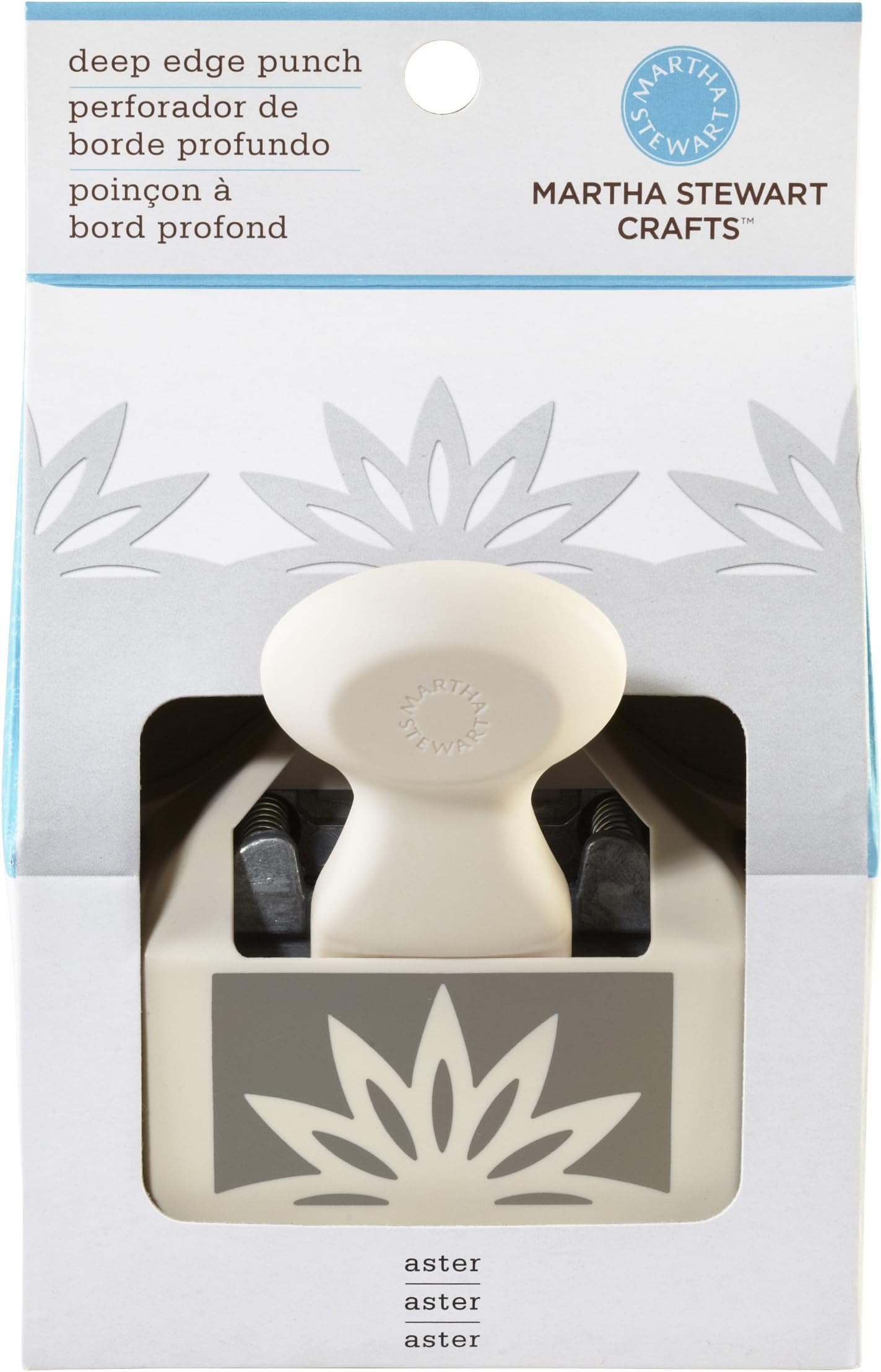 EK Success Martha Stewart Crafts Aster Deep Edge Punch