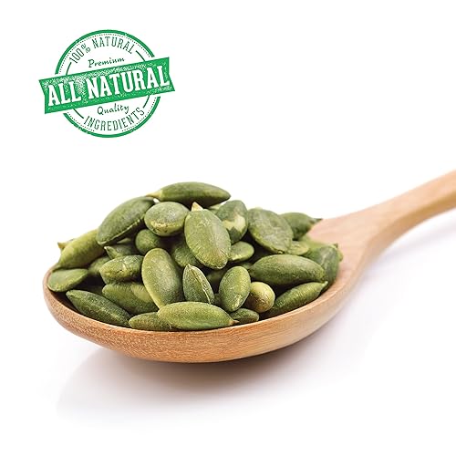 Miniatura 7 de Herbaila Semillas de calabaza crudas sin sal, 2 libras. Semillas de calabaza crudas de Pepitas sin sal, semillas de calabaza sin sal, semillas de