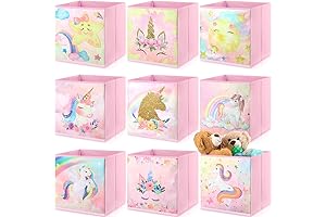 Qilery Unicorn Toy Storage: Keep Your Child's Room Neat and Organized