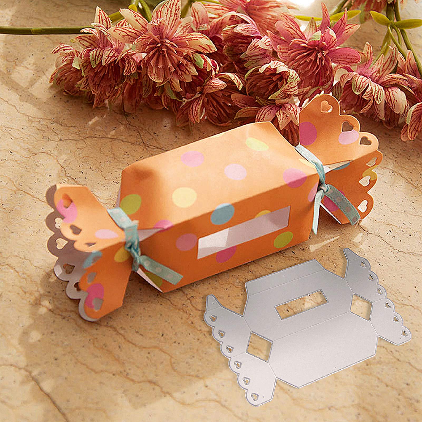 Fustelle Acciaio Carbonio Per Big Shot – Set Taglio A Forma Di Etichette, Natale, Per Scrapbooking E Feltro, 18,5x8 Cm - 3