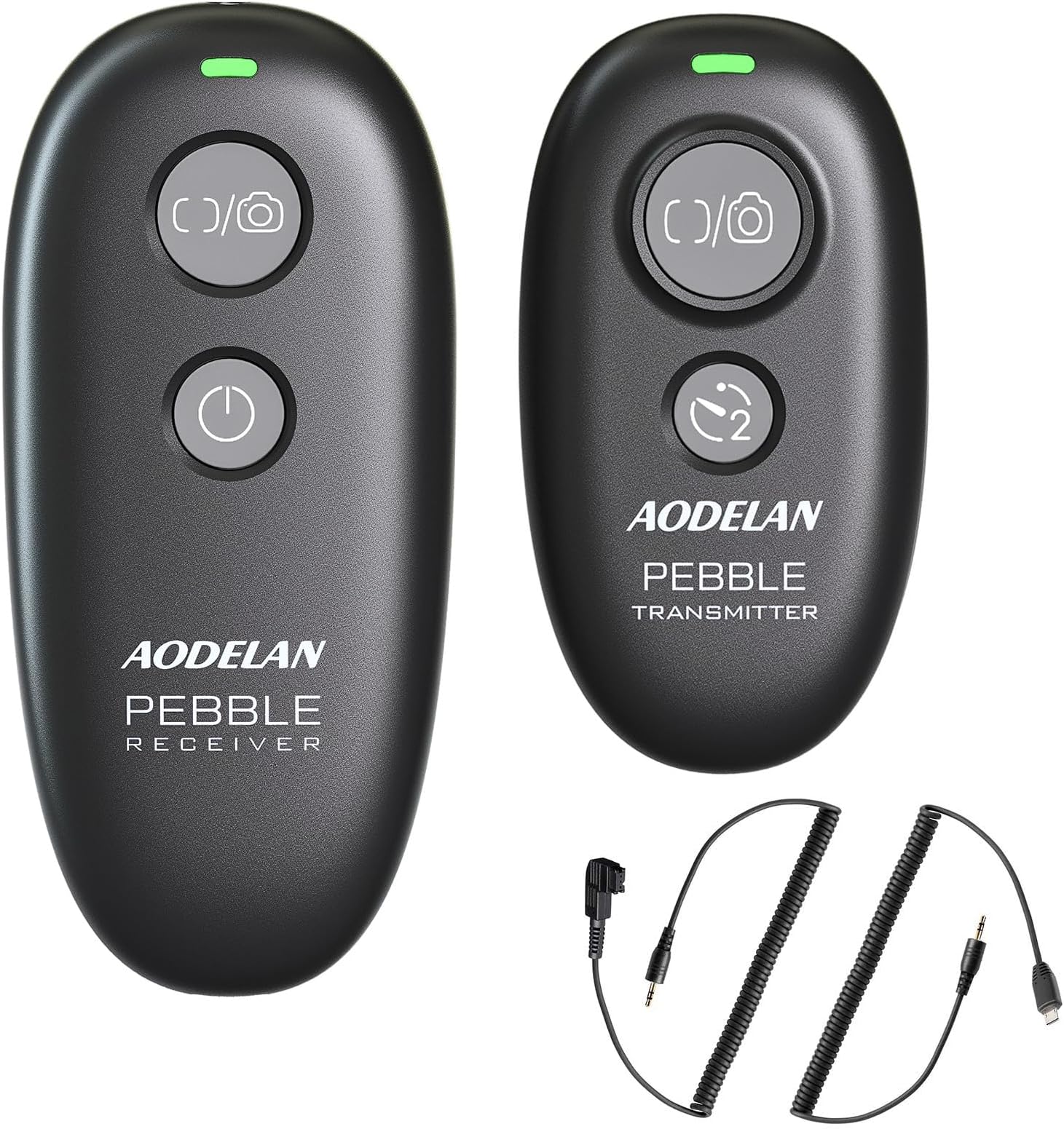 AODELANCamera Wireless Remote Shutter Release Compatible for Sony A9, A99 II, a9, a7, a7II, a7R III, A7R, A7S, A6500, A6300, A6000; Replace RM-L1AM and RM-SPR1