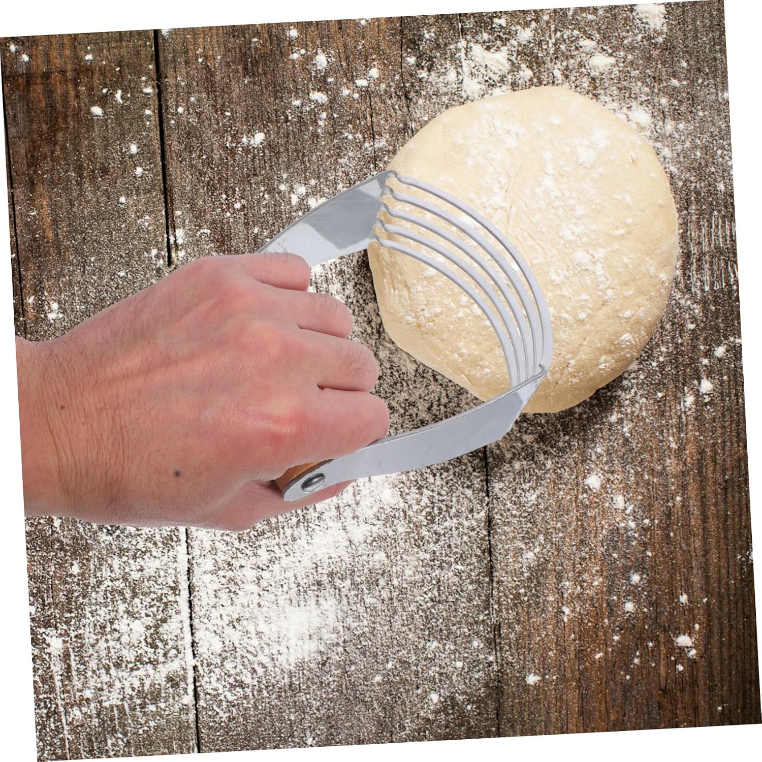 Stainless Steel Pastry Cutter Baking Tool for Dough Mixing