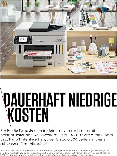 Canon MAXIFY GX7150 Büro — galinė pusė