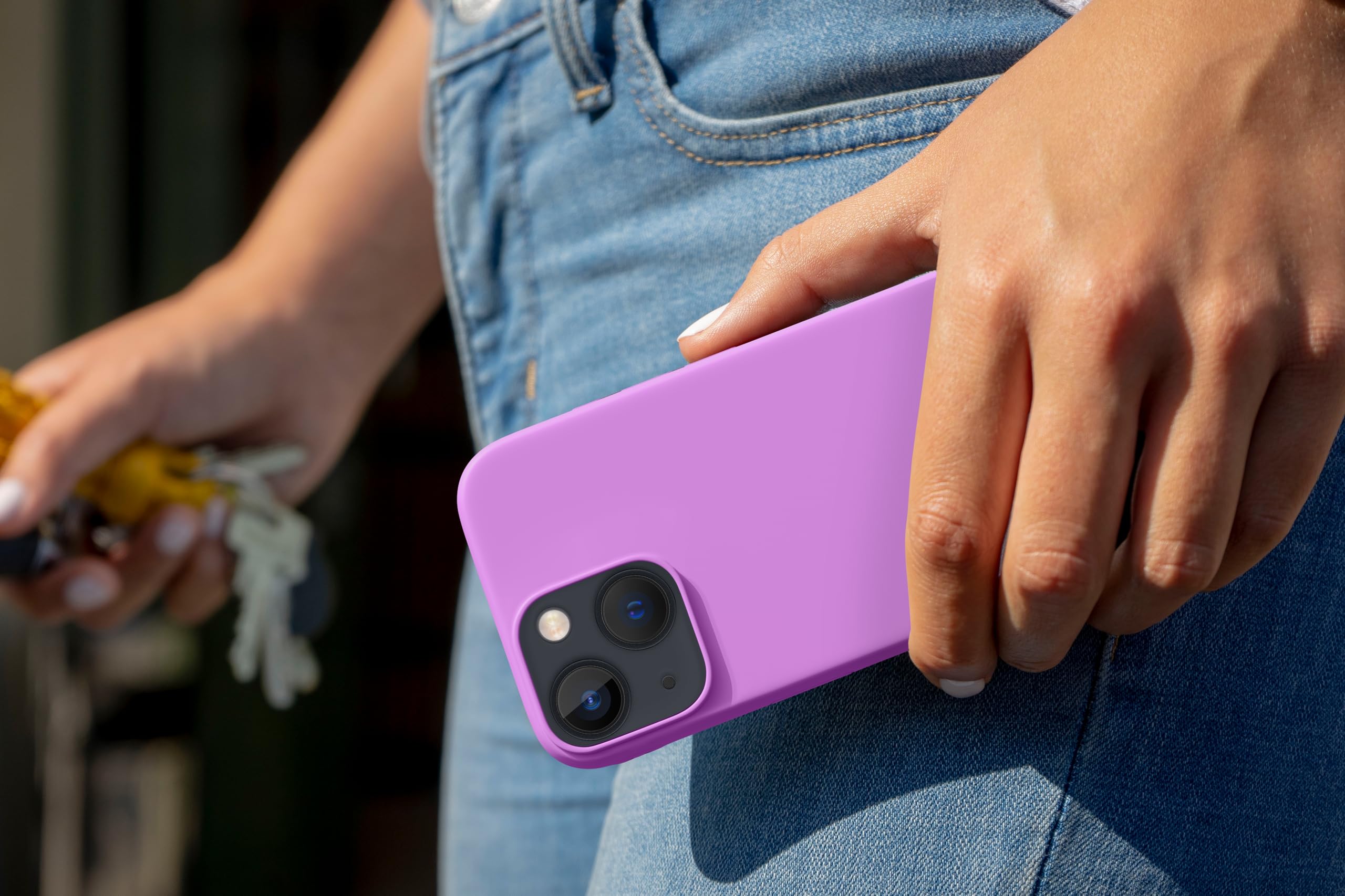 MyGadget Hülle Für IPhone 13 Mini – TPU/Silikon, Stoßfest, Matt Rosa