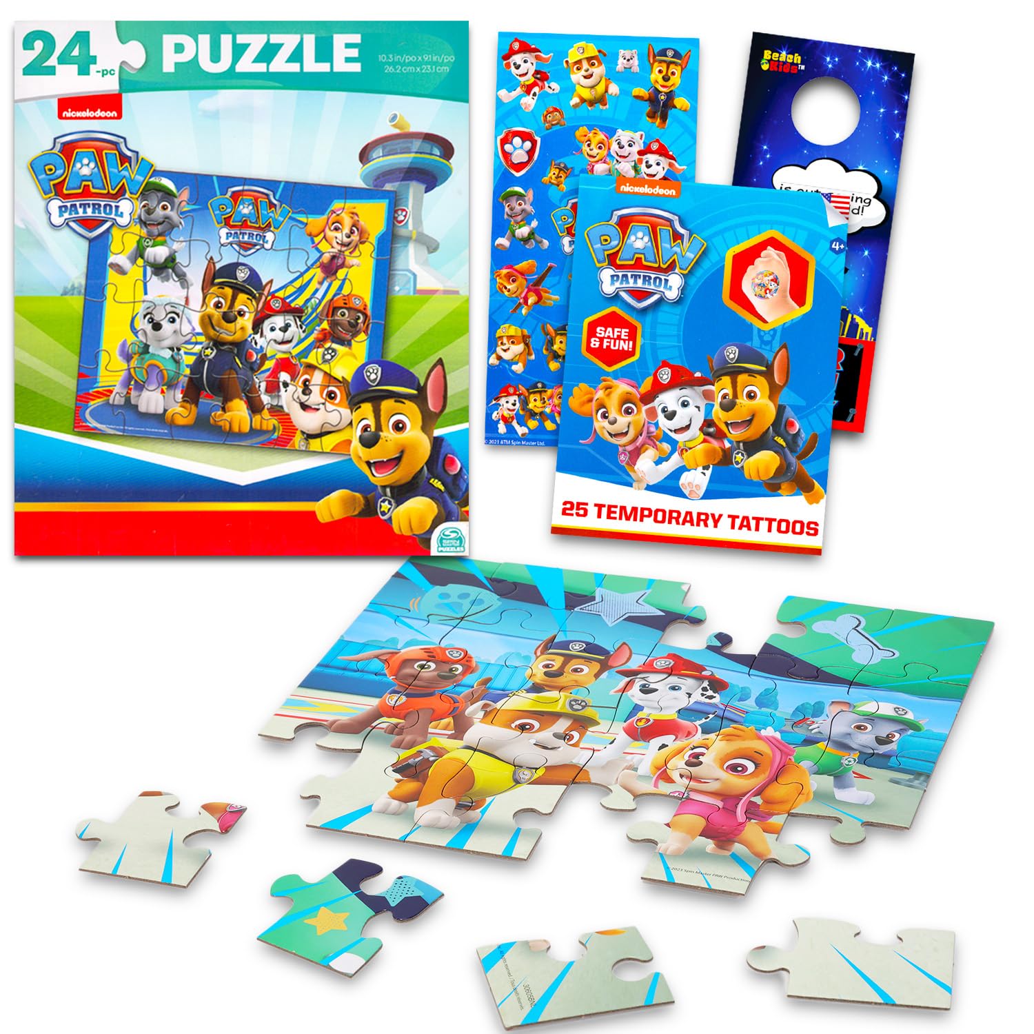 Amazon | 子供用パウパトロールパズルセット - パウパトロールギフト