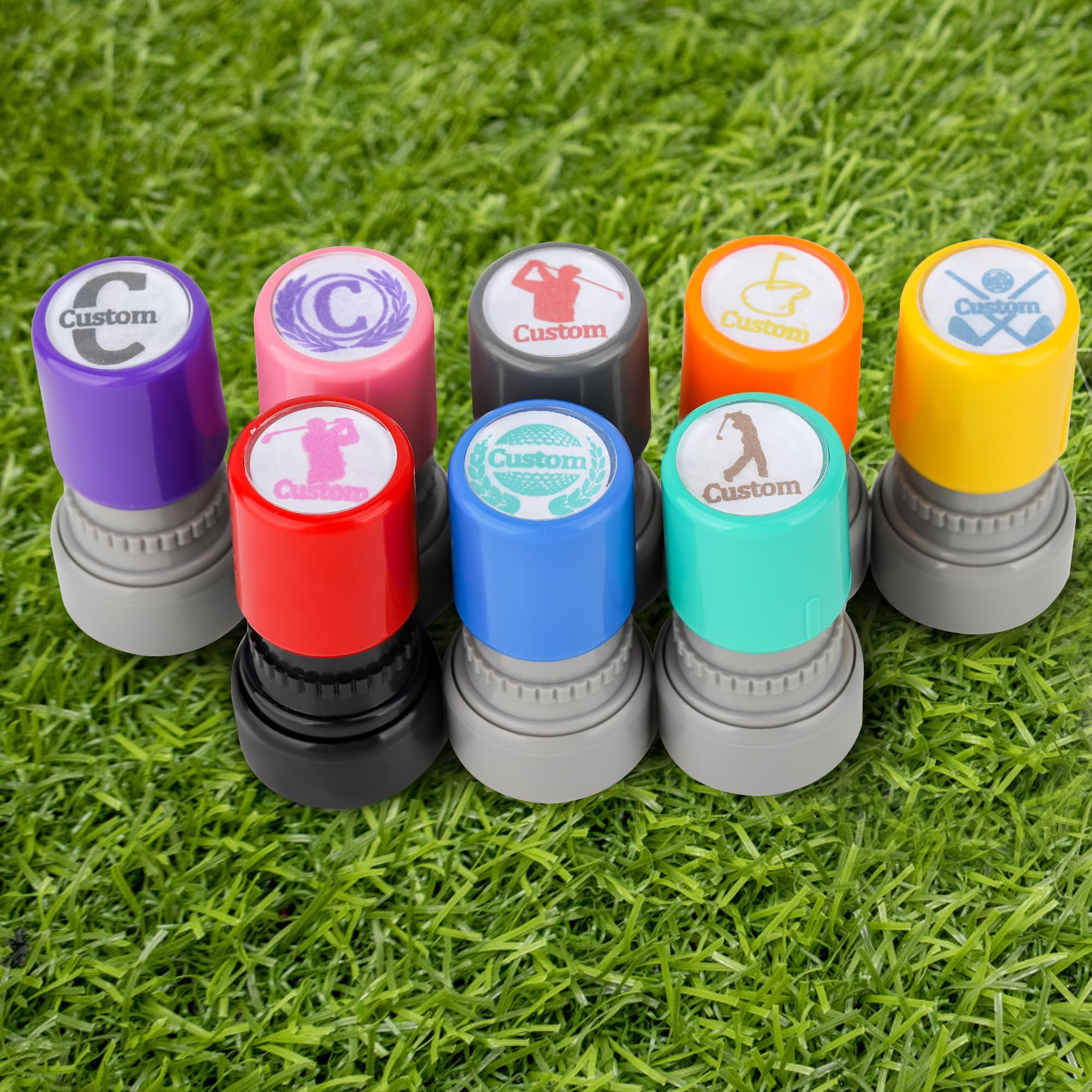 Sello de Bola de Golf Personalizado Marcadores de Bolas de Golf Personalizados Sello Nombre Pelota Golf Sello de Bola de Golf con Monograma Regalos para Golfistas Golf Lover Accesorios de Golf