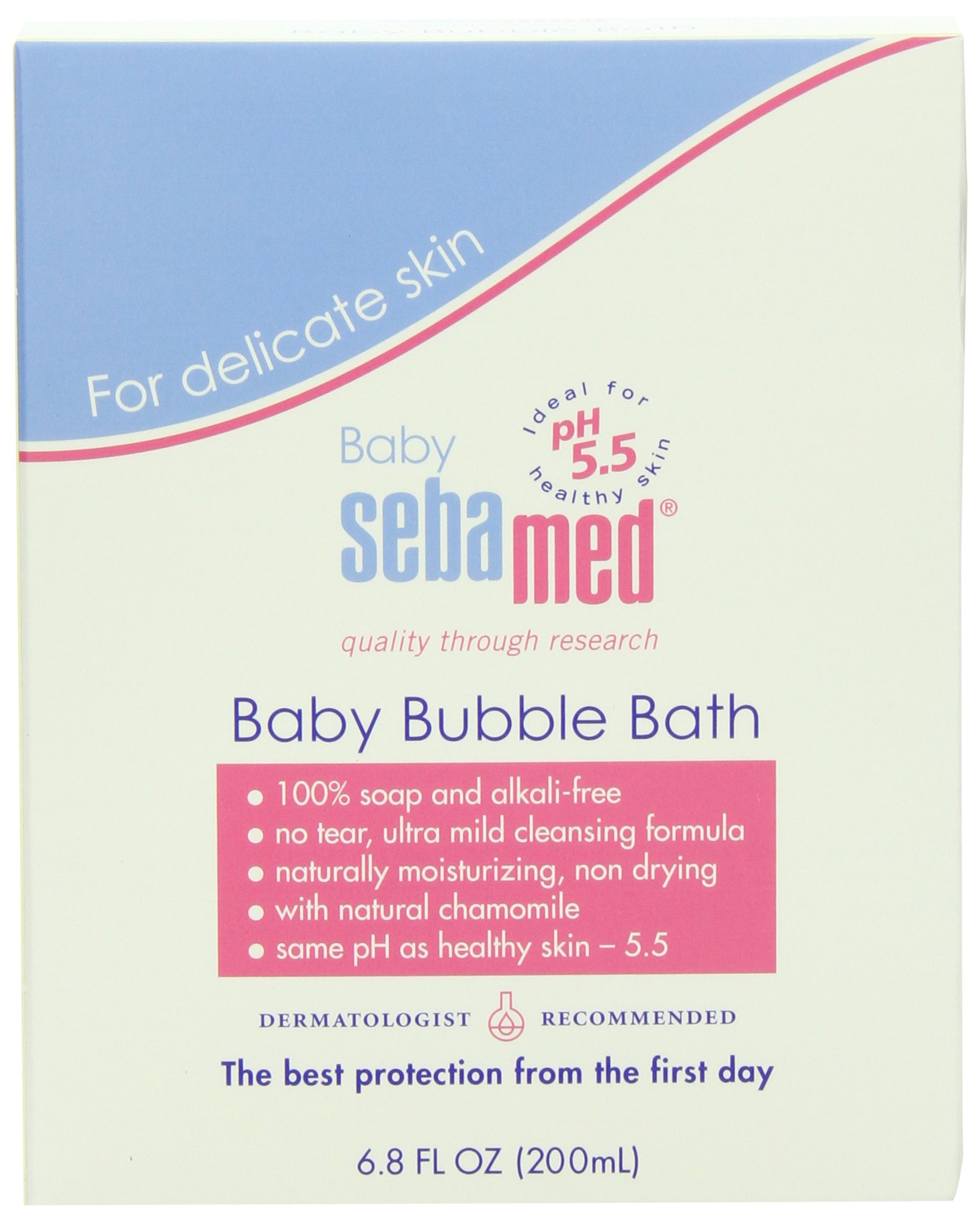 Baby Bubble Bath 6.8 Fluid Ounces - Best for Baby's Sensitive Skin - Eczema - Psoriasis