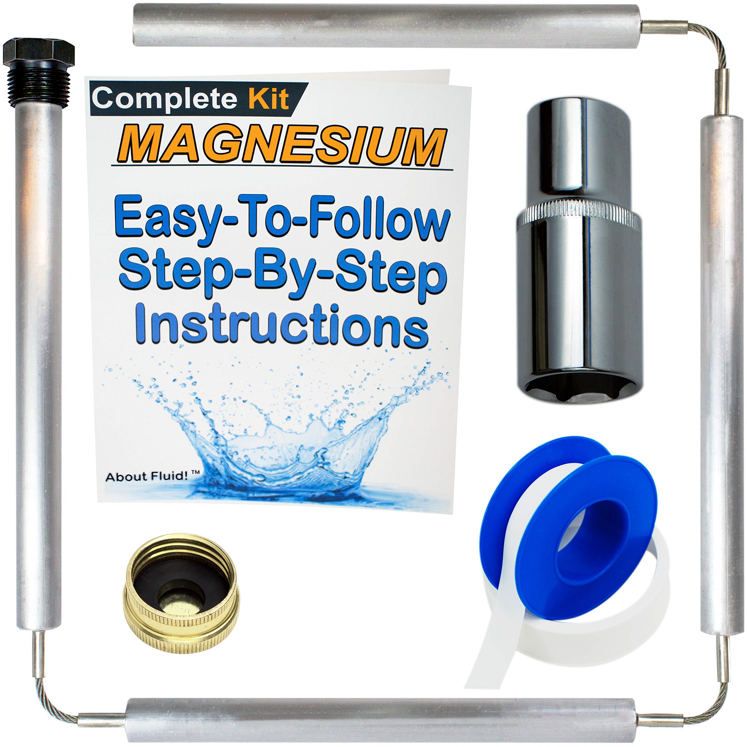 Buy About Fluid Magnesium Replacement Anode Rods for Water Heaters