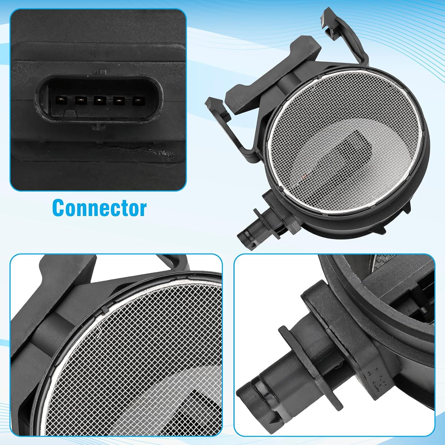 Mass Air Flow Sensor MAF Compatible With C230 C280 C300 C350 CL550 E350 E550 G550 GL450 GL550 GLK350 ML350 ML450 ML550 S400 S550 0280218190