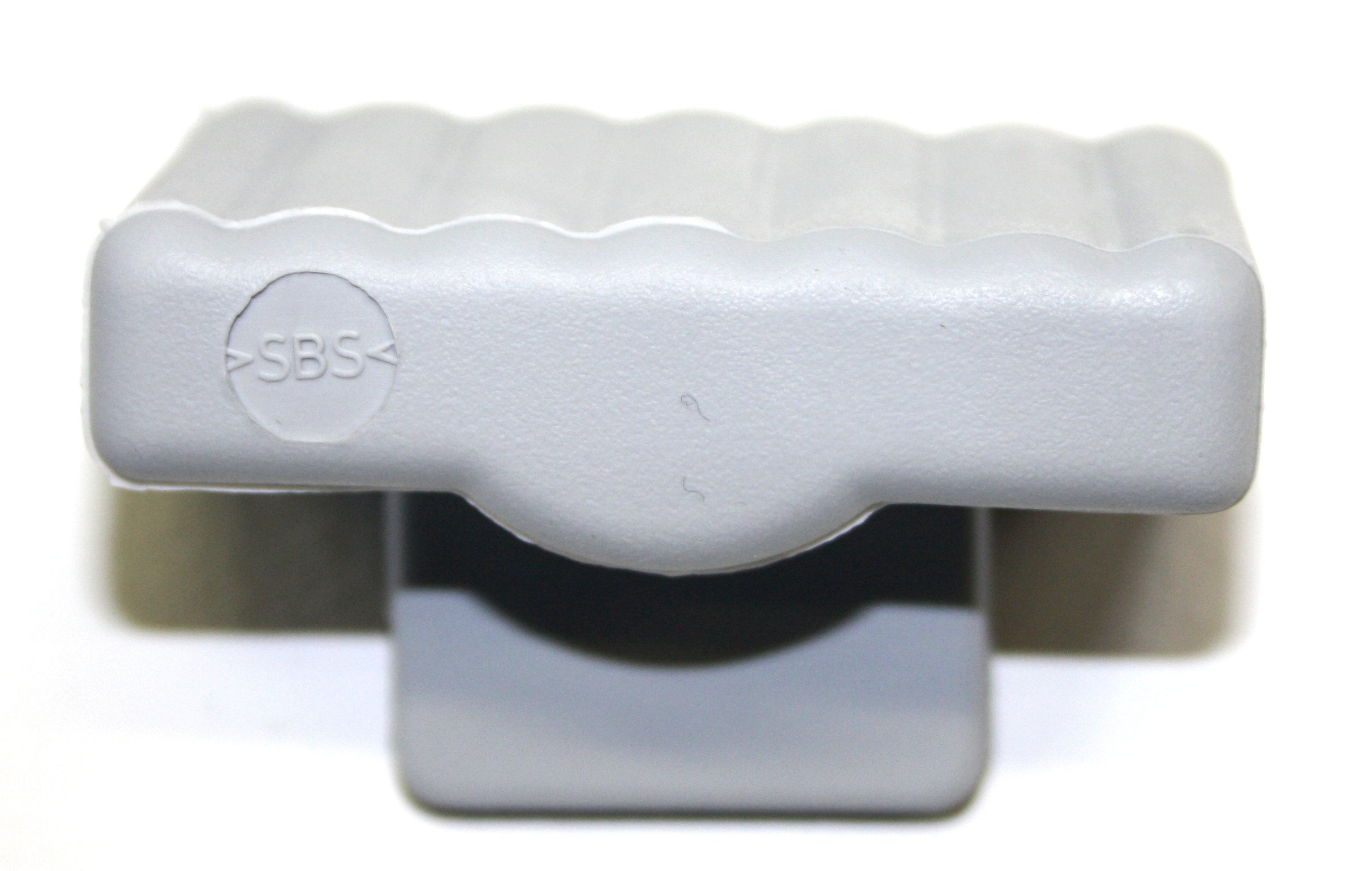 Set: Federholzleisten (8x50mm) + Befestigungs Kappen zur Selbstmontage für Futon, Bett oder Caravan | Stärke/Höhe 8mm x Breite 50mm (20 Kappen + 10 Leisten (Länge 837mm))