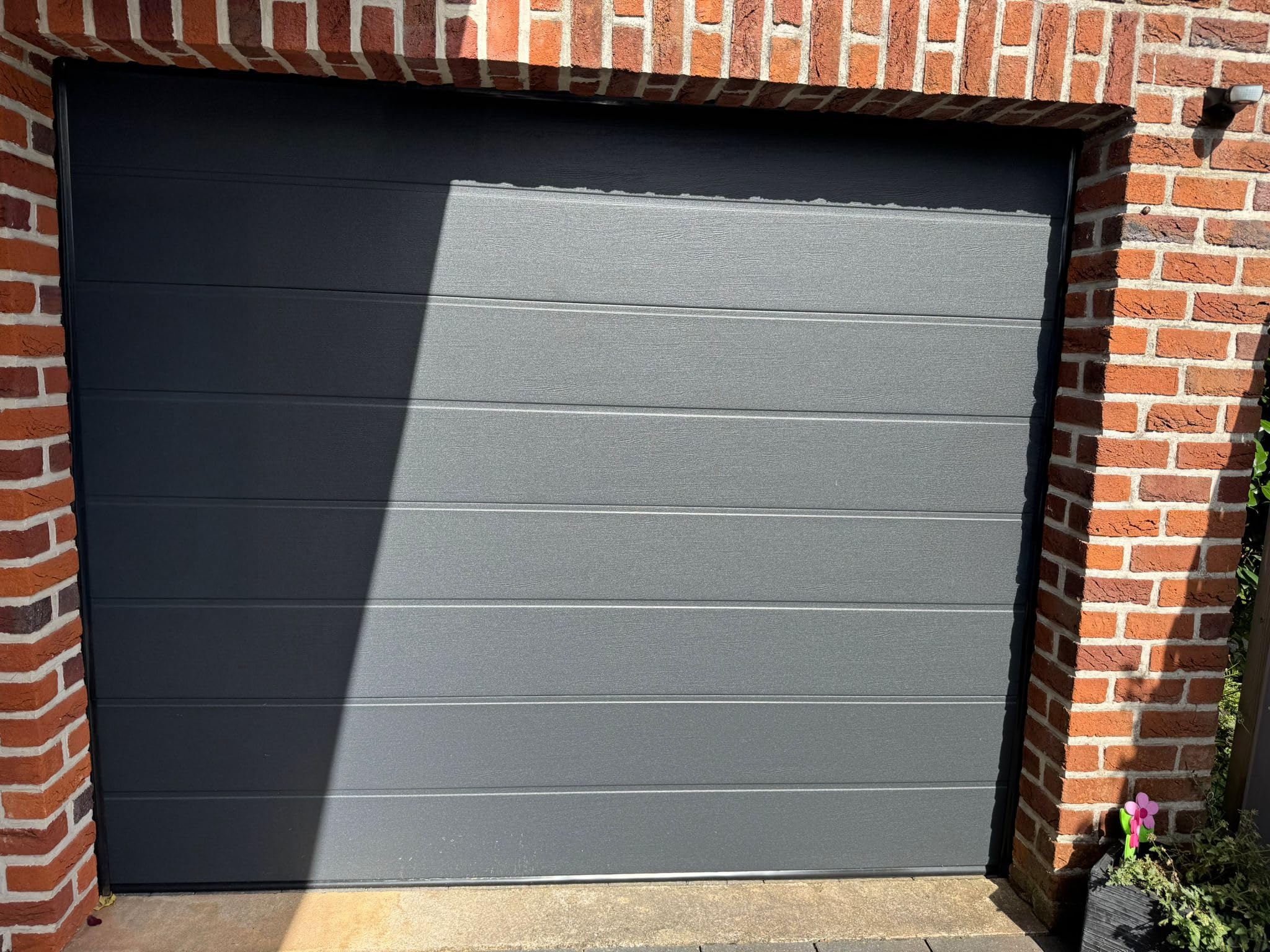 DoorHan Sektional Garagentor 2750 x 2280 RAL 7016 Anthrazitgrau Selbstmontage