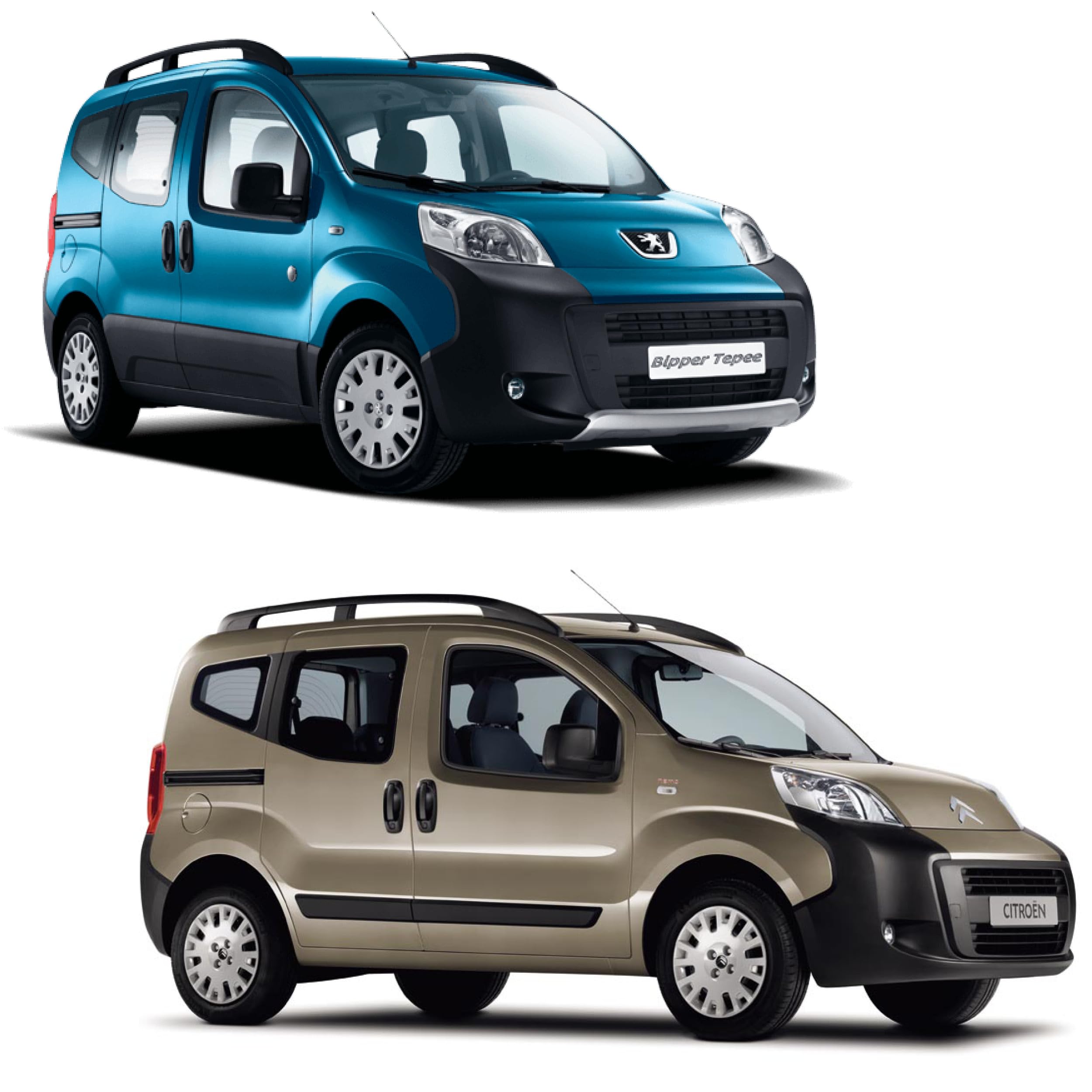 2 pistoncini portellone compatibile per Nemo, Qubo (2008-2017) Fiorino e Bipper (2007-2016) ammortizzatori cofano posteriore. 1354844080, 1608899680