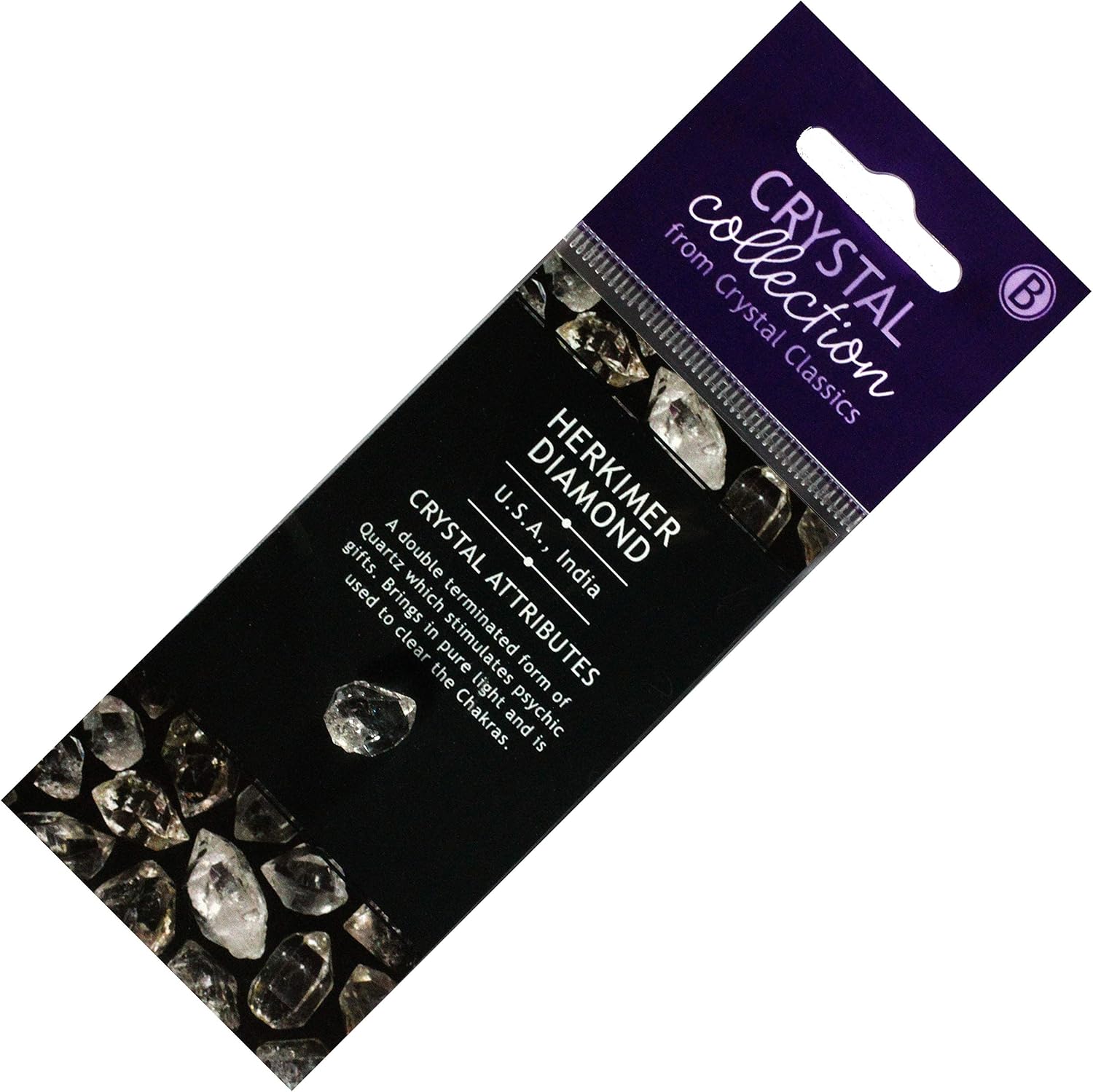 GeoFossils Herkimer Diamond Healing Crystal