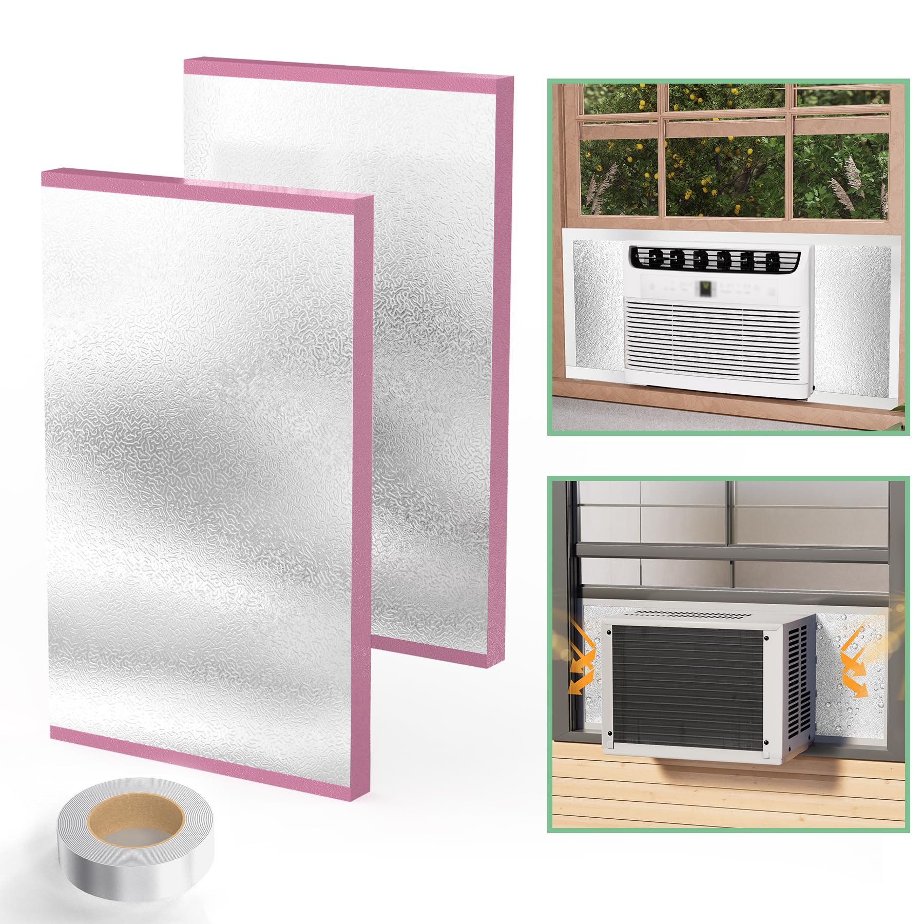 Paneles de espuma con aislamiento de CA para ventana de aluminio