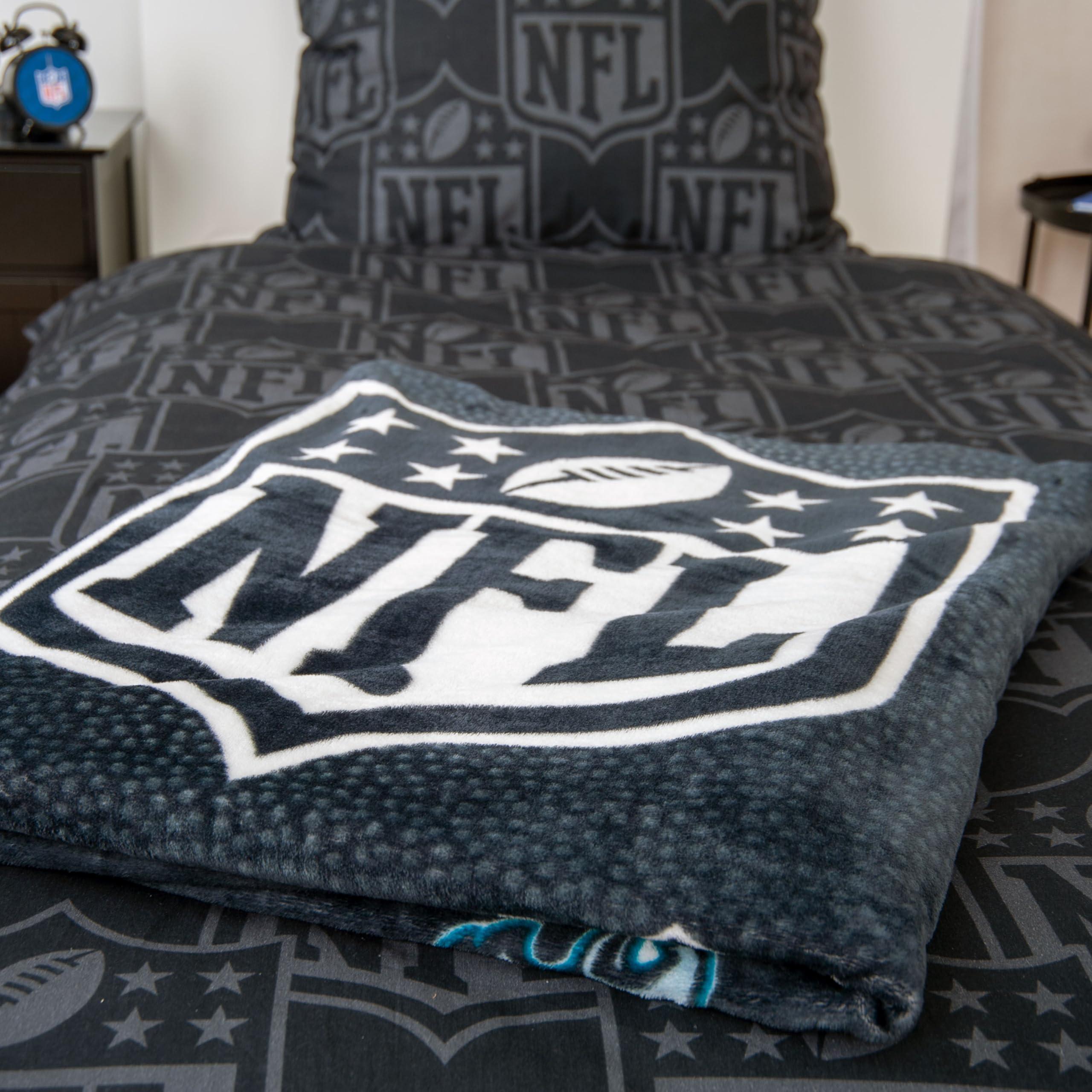 Herding Coperta Wellsoft NFL Teams, 150 x 200 cm, Morbida e Confortevole, Poliestere