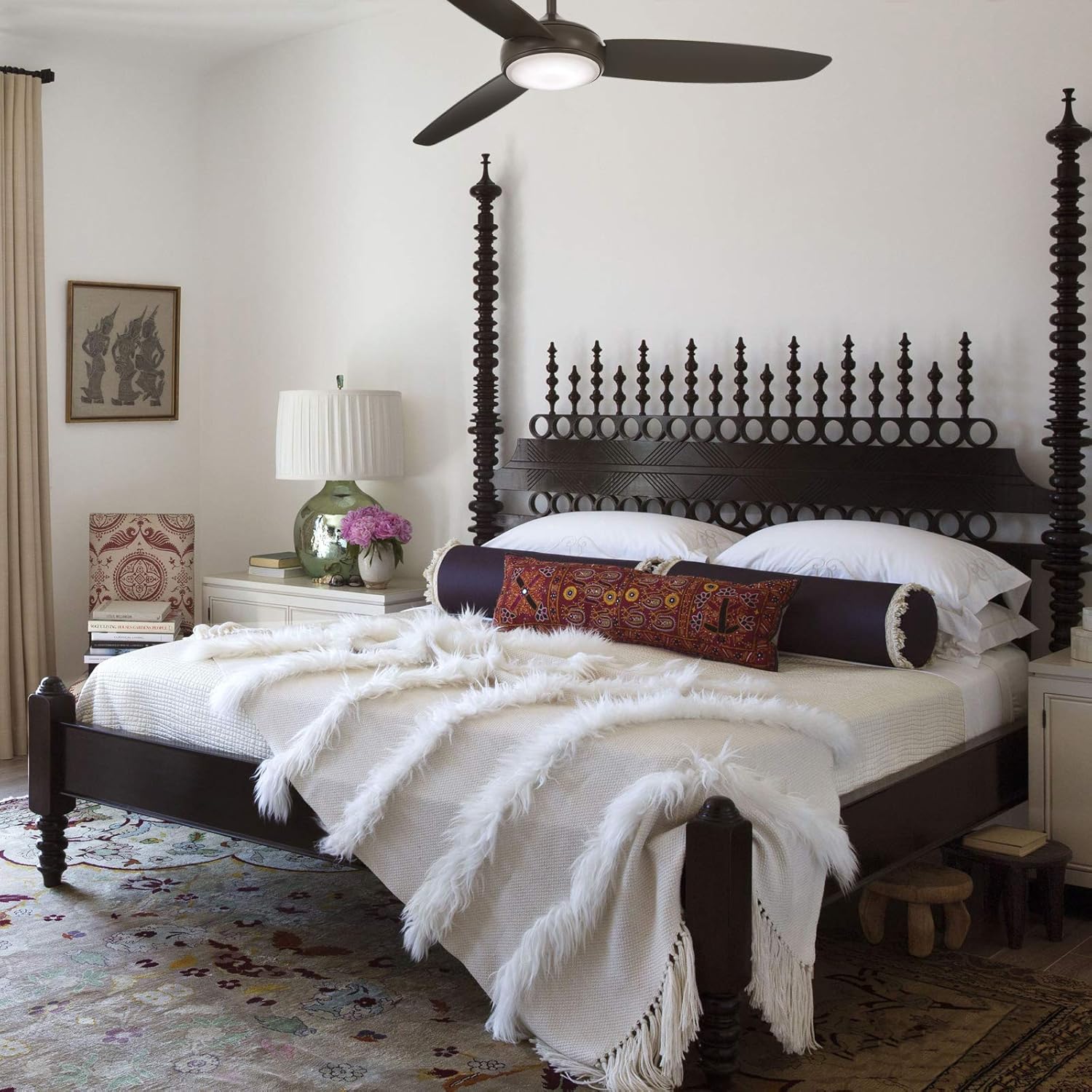 Amazing 🔥 Minka-Aire F465L-ORB Concept IV 54 Ceiling Fan with LED Lights, Oil Rubbed Bronze