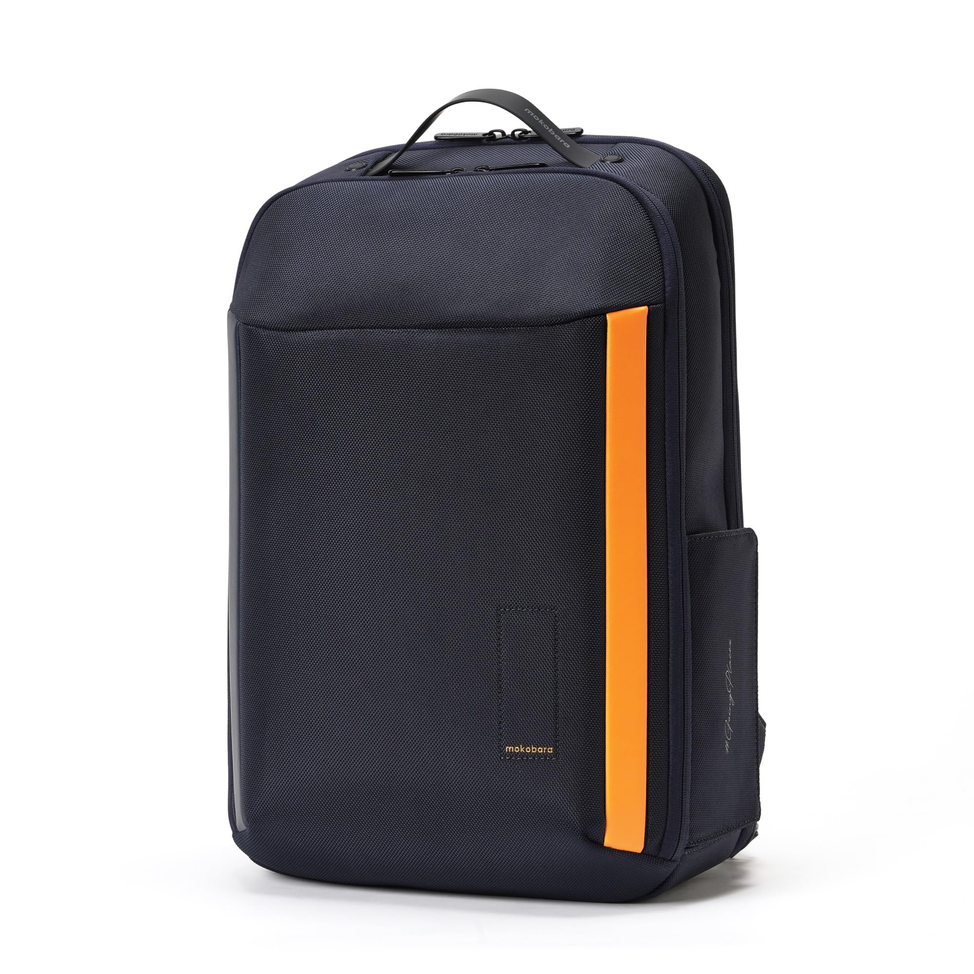 MOKOBARA Autopilot 35L Laptop Backpack for Men & Women | Premium Office Bag & Travel Backpack | Fits 15.6 Inch Laptop | Water Resistant Bag with Luggage Sleeve | Headspace | Deep Blue