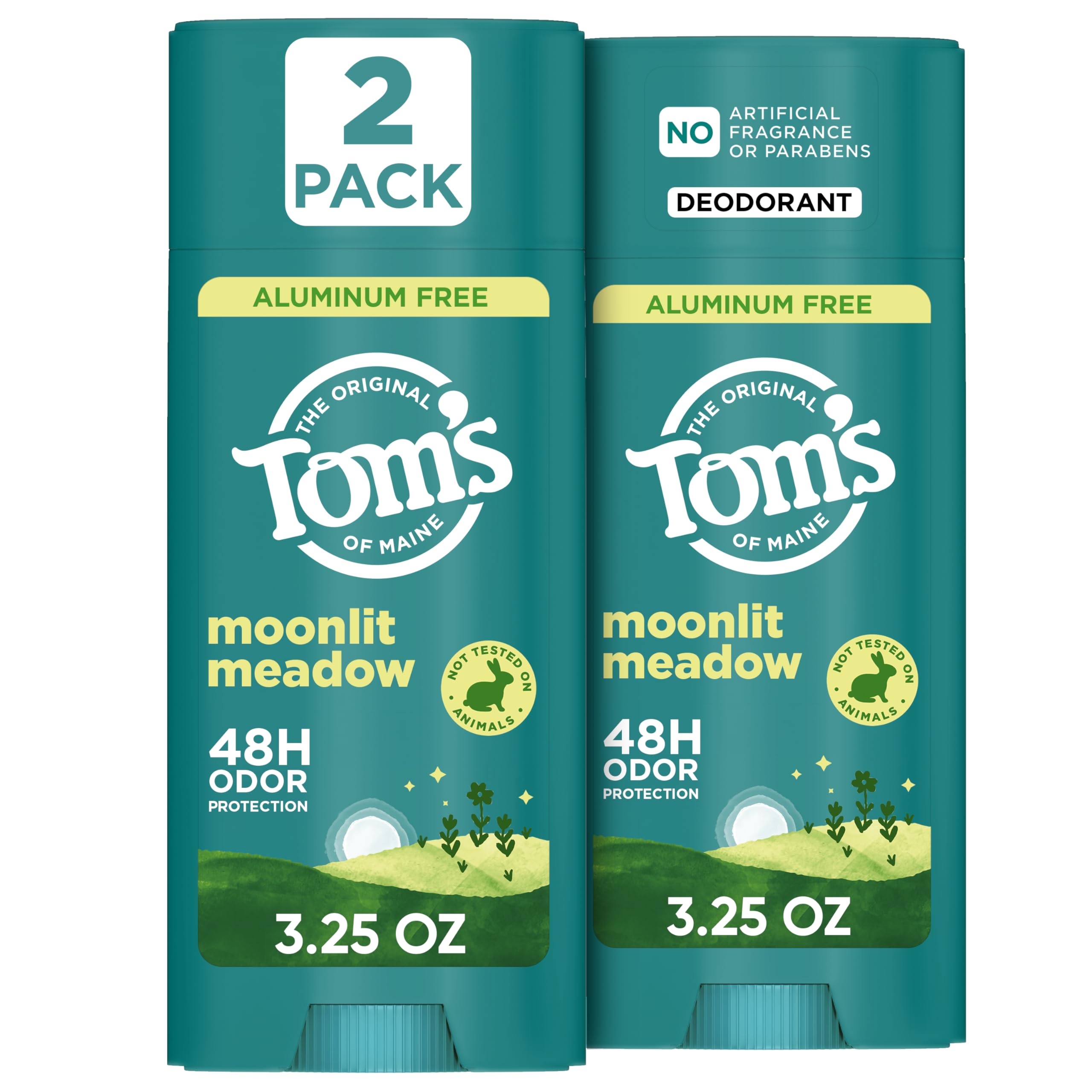 Tom's of Maine Natural Deodorant - 2 Pack -19 Tom's of Maine Natural Deodorant - 2 Pack -19