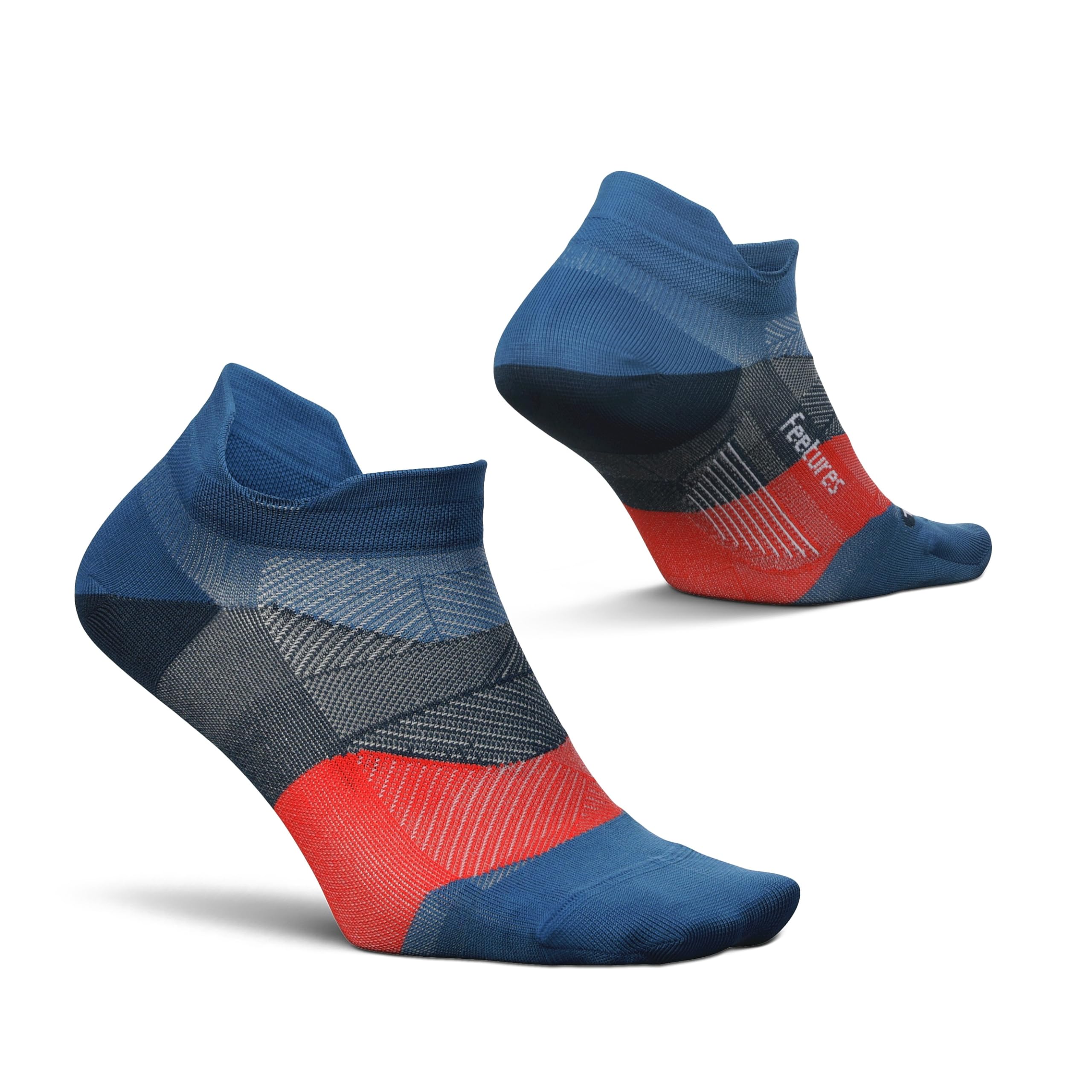 Feetures Elite Ultra Light Cushion Ankle Socks - Sport Sock with Targeted Compression - (1 Pair)