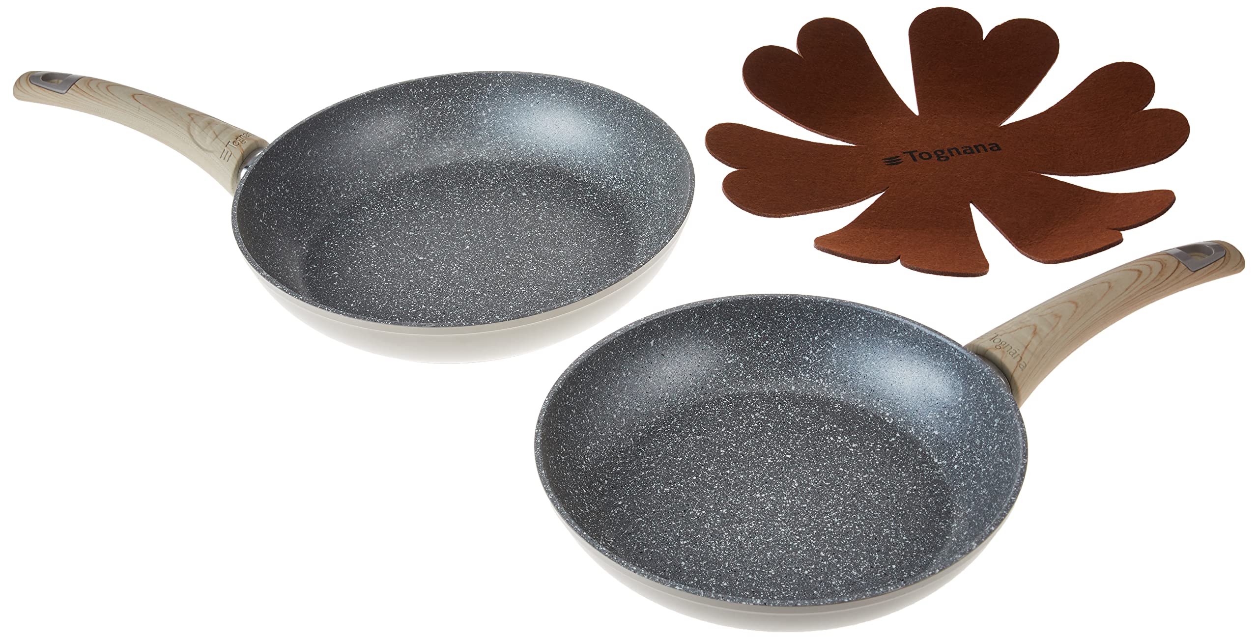 Tognana Eco Set of 2 Frying Pans 24 and 28 cm