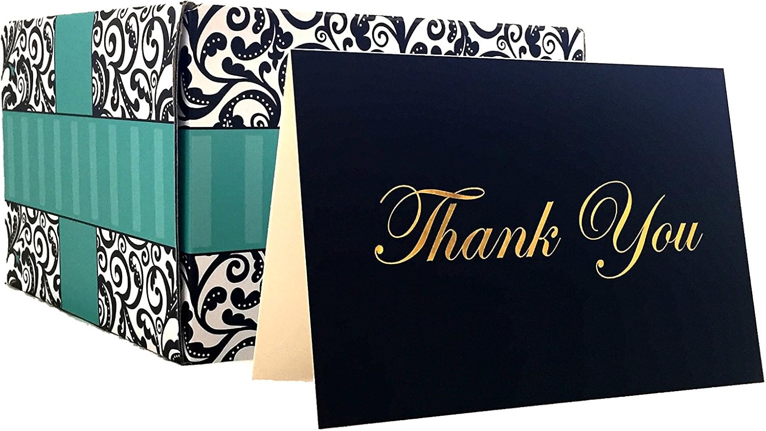 100 Thank You Cards, Bulk Thank You Cards, Premium Boxed