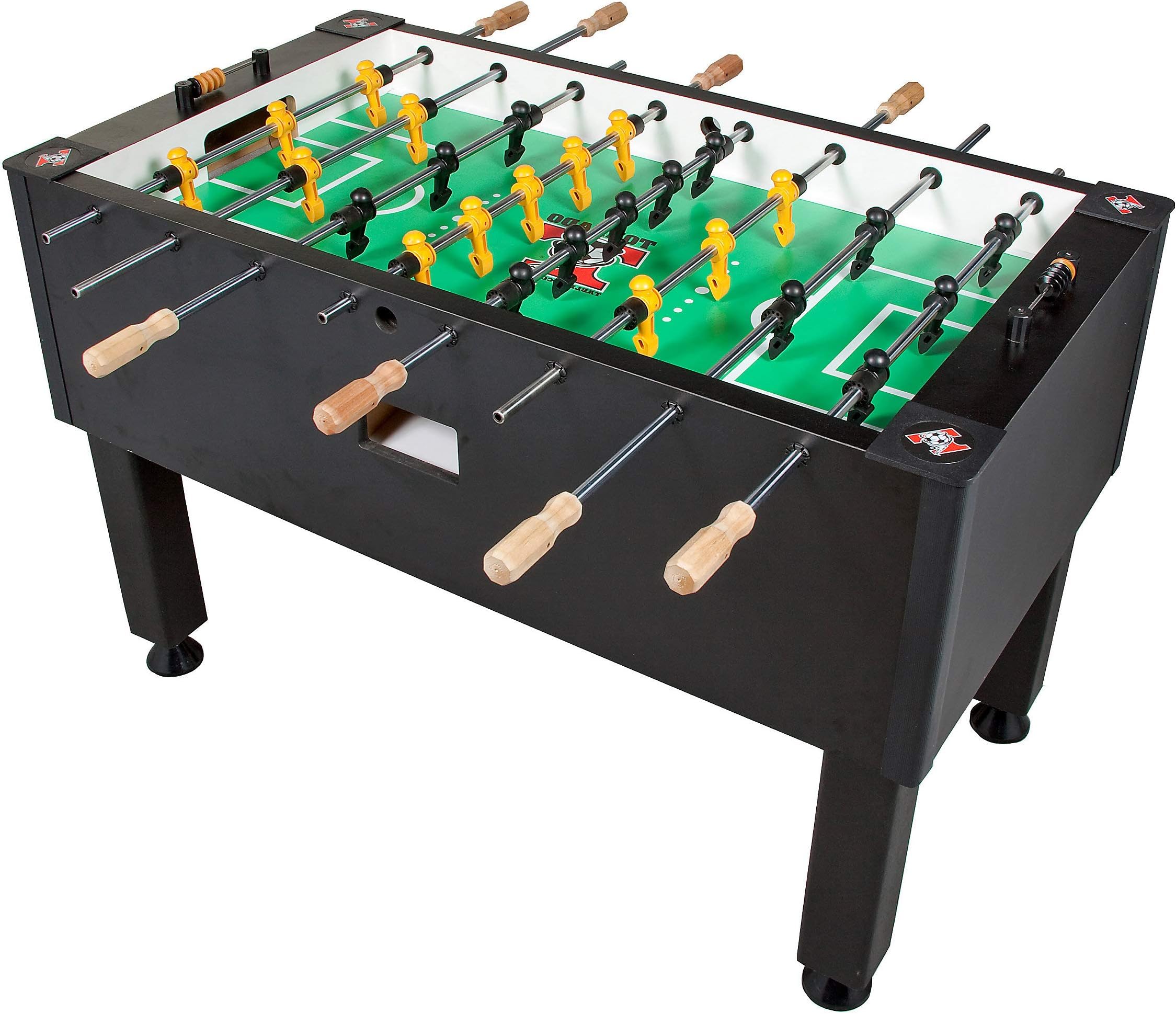 Tornado Classic II Foosball Table Soccer Game (Black)