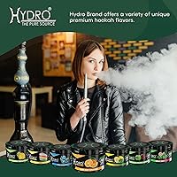 Vista 3 de Hydro - Hierbas para shisha o hookah, 250 gramos, sabor de alta calidad, sin tabaco ni nicotina, 1