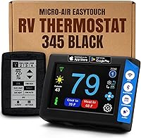 Vista 13 de MICRO-AIR - Termostato digital EasyTouch con WiFi o Bluetooth, programable y confiable, termostato Dometic para autocaravana, exteriores