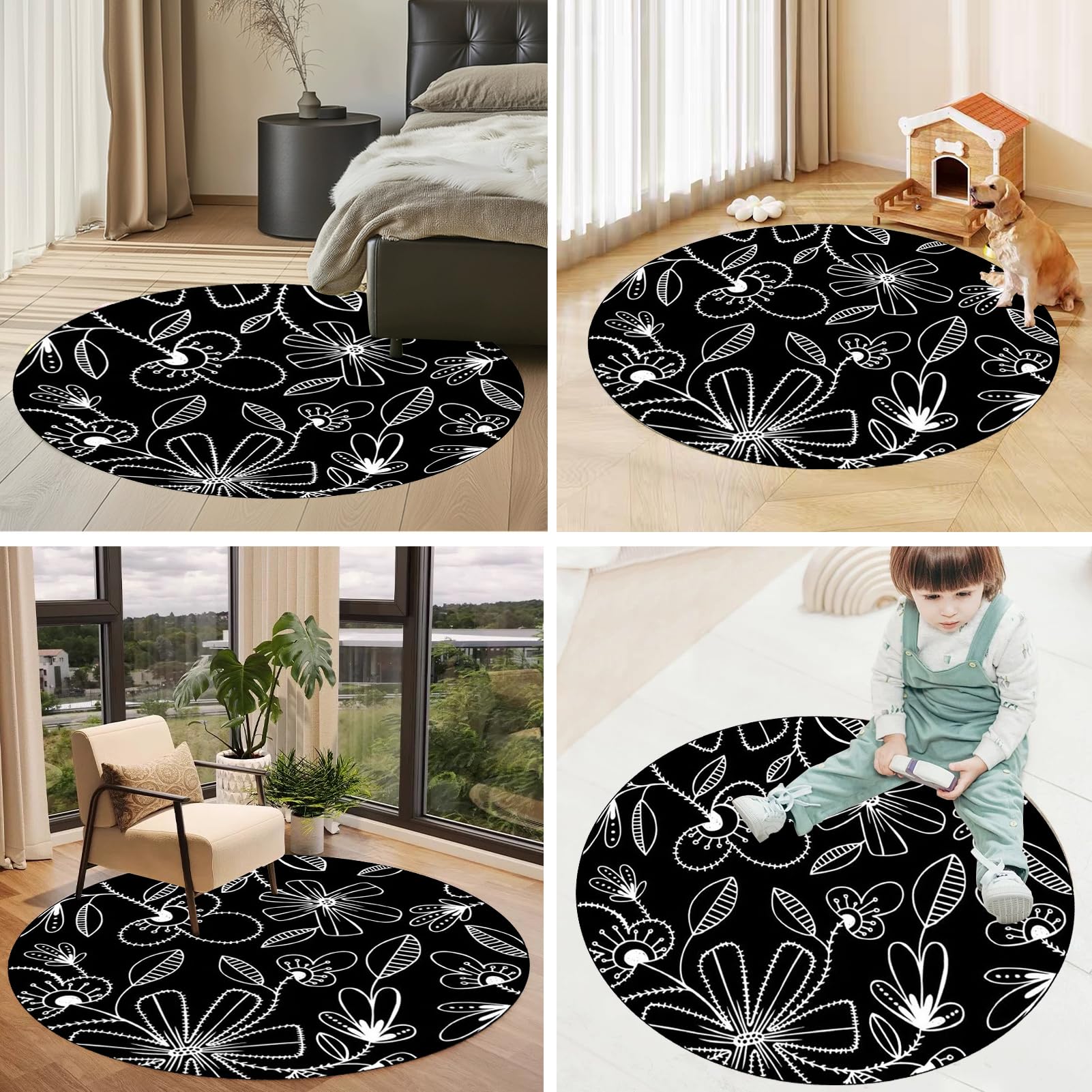 Tapete de escritorio para suelos de madera dura, tapete resistente para silla de oficina para suelos de pelo bajo, tapete grueso para silla de juegos, tapete protector de alfombra para parquet