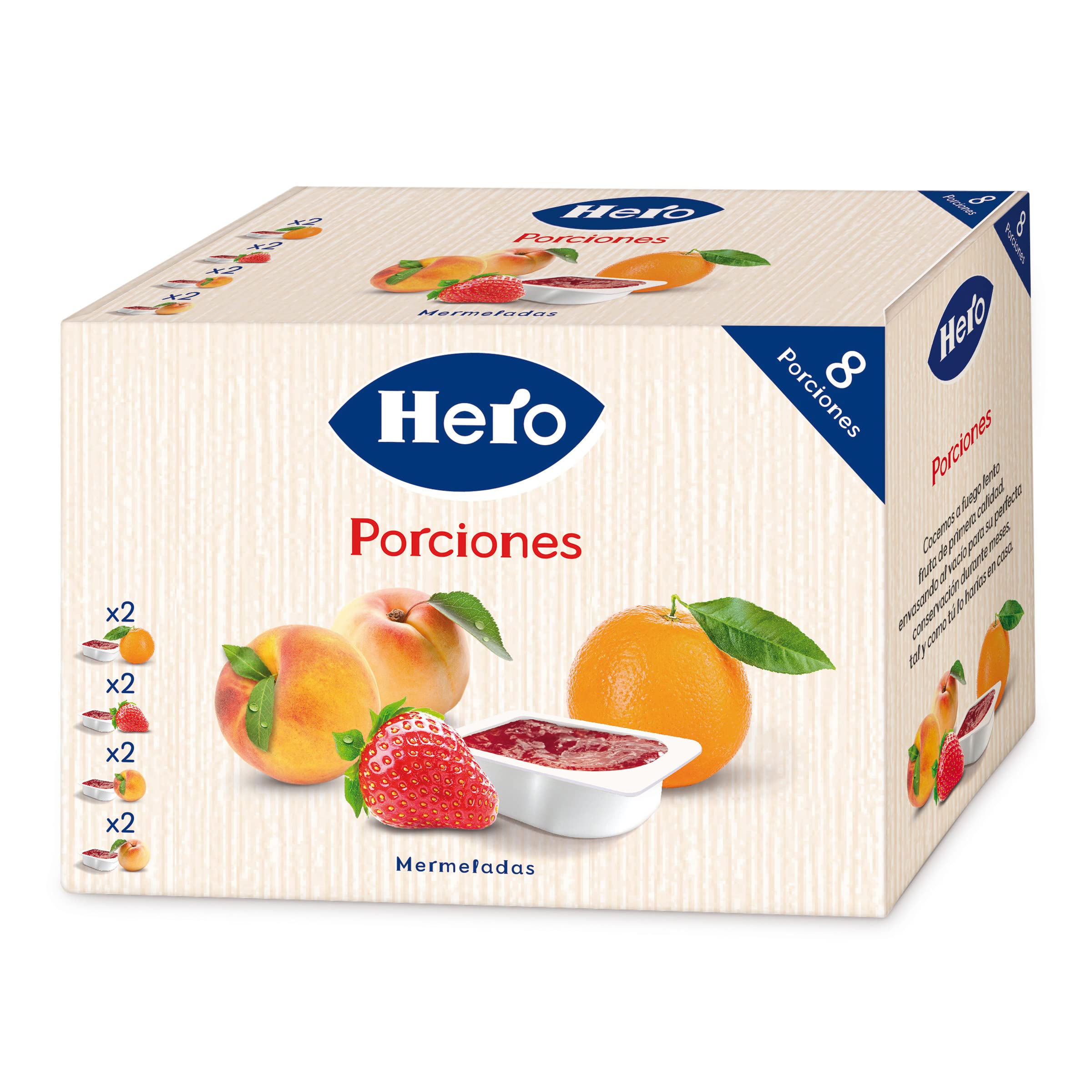 Hero Surtido de Confituras Mini- Pack de 8x25g