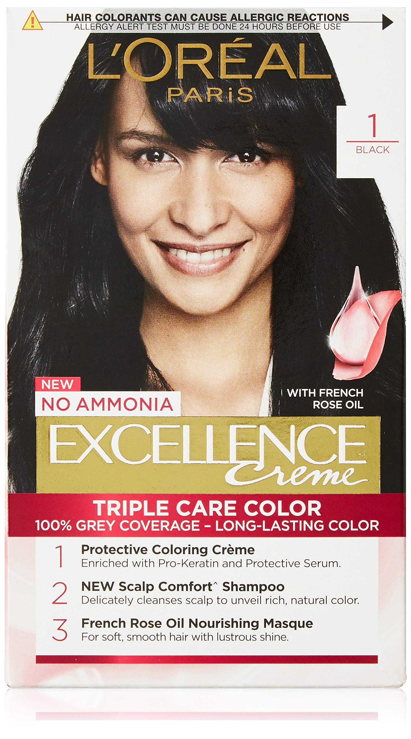 L'Oreal Paris Excellence Har Color, Black wth Free Magc Retouch, Black, 247 g-picture-21
