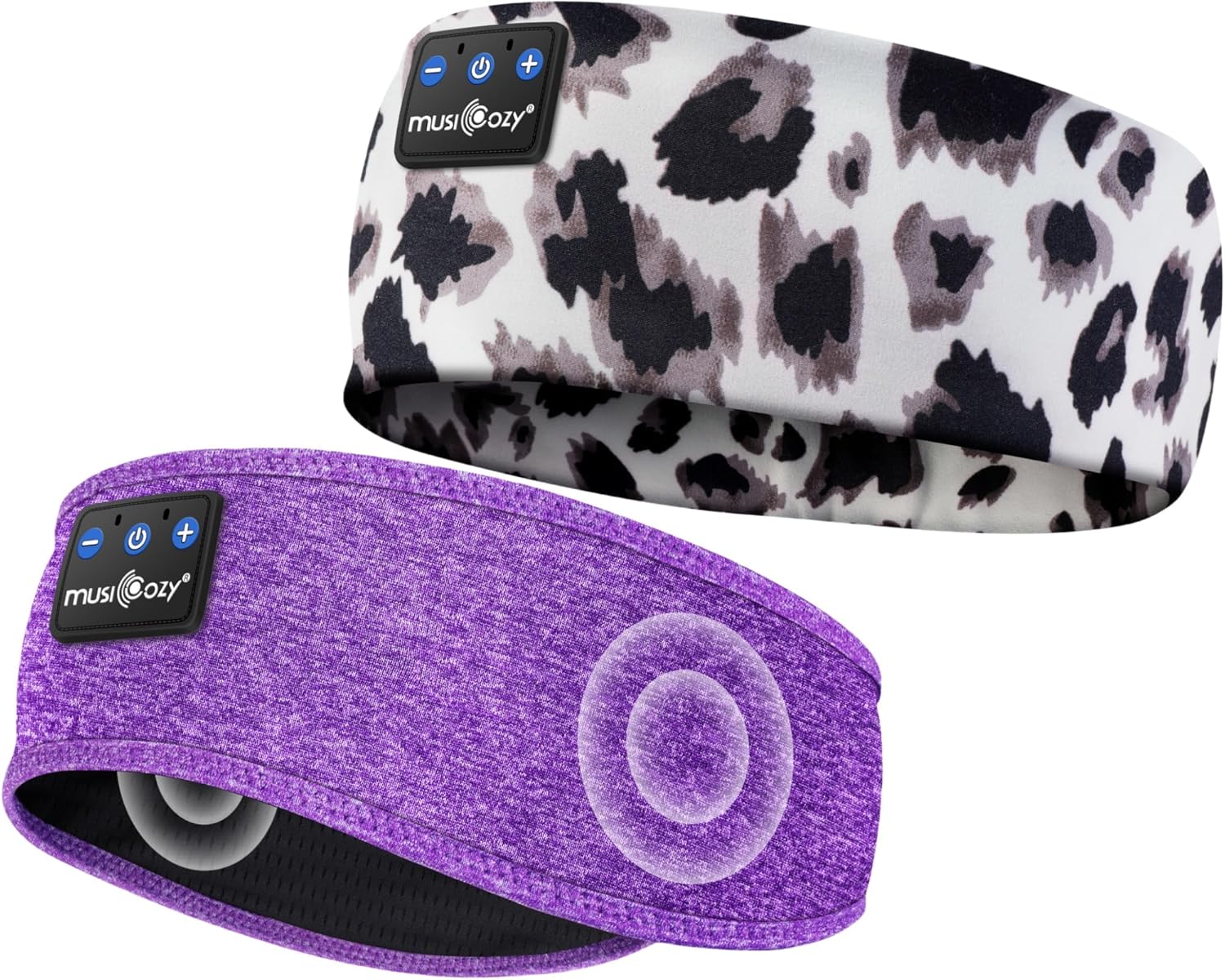 MUSICOZY Sleep Headphones, Bluetooth Headband Headphones Wireless Earbuds Earphones with HD Stereo Speakers for Running Workout Jogging Yoga Gift