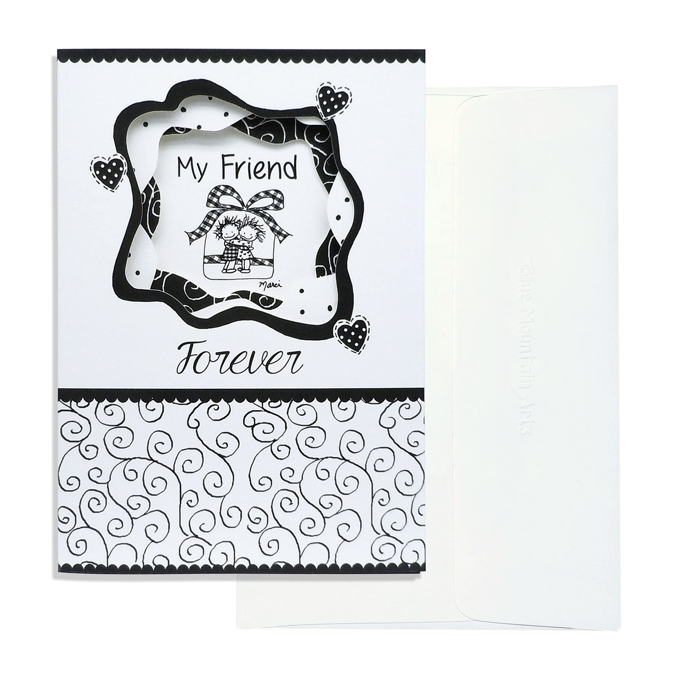 Blue Mountain Arts Friend Card—Words of Appreciation for a Lifelong Friend by Marci and the Children of the Inner Light (My Friend Forever)
