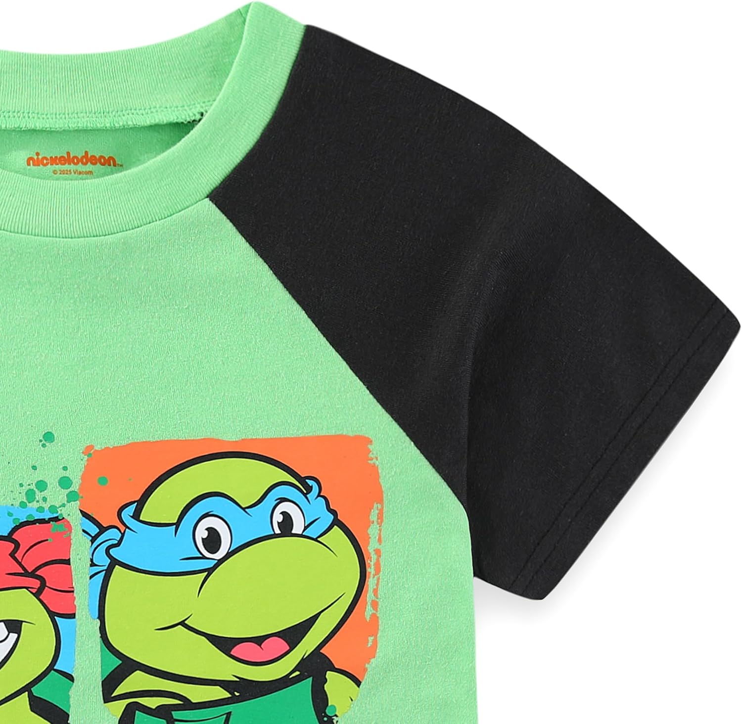 Nickelodeon Teenage Mutant Ninja Turtles Boys Short Sleeve T-Shirt and Short Set for Big Kids - Image 3