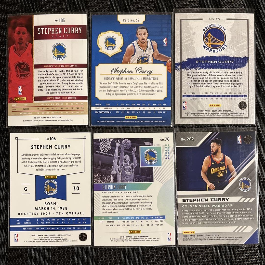 NBA ステファン・カリー　ジャージカード 73) NBA カード / ステファン・カリー STEPHEN CURRY - メルカリ