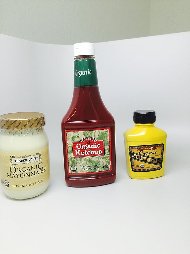 Trader Joes Organic Picnic Bundle Condiment Set Organic