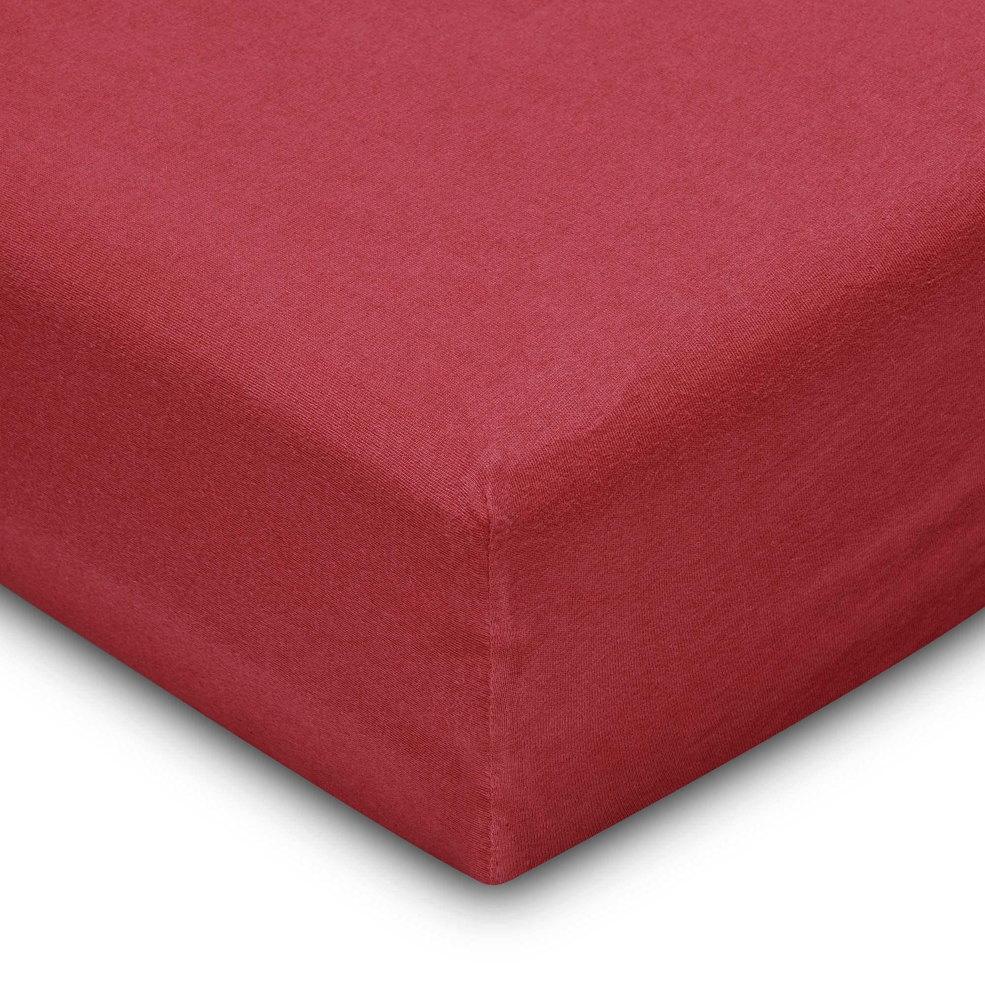 Lenzuola Matrimoniali con Angoli 160x200 cm Bordeaux in Microfibra per Letto con Materasso fino a 30cm Tessuto Anti-Acaro e Ipoallergenico di Alta Qualità Morbido e Lavabile in Lavatrice