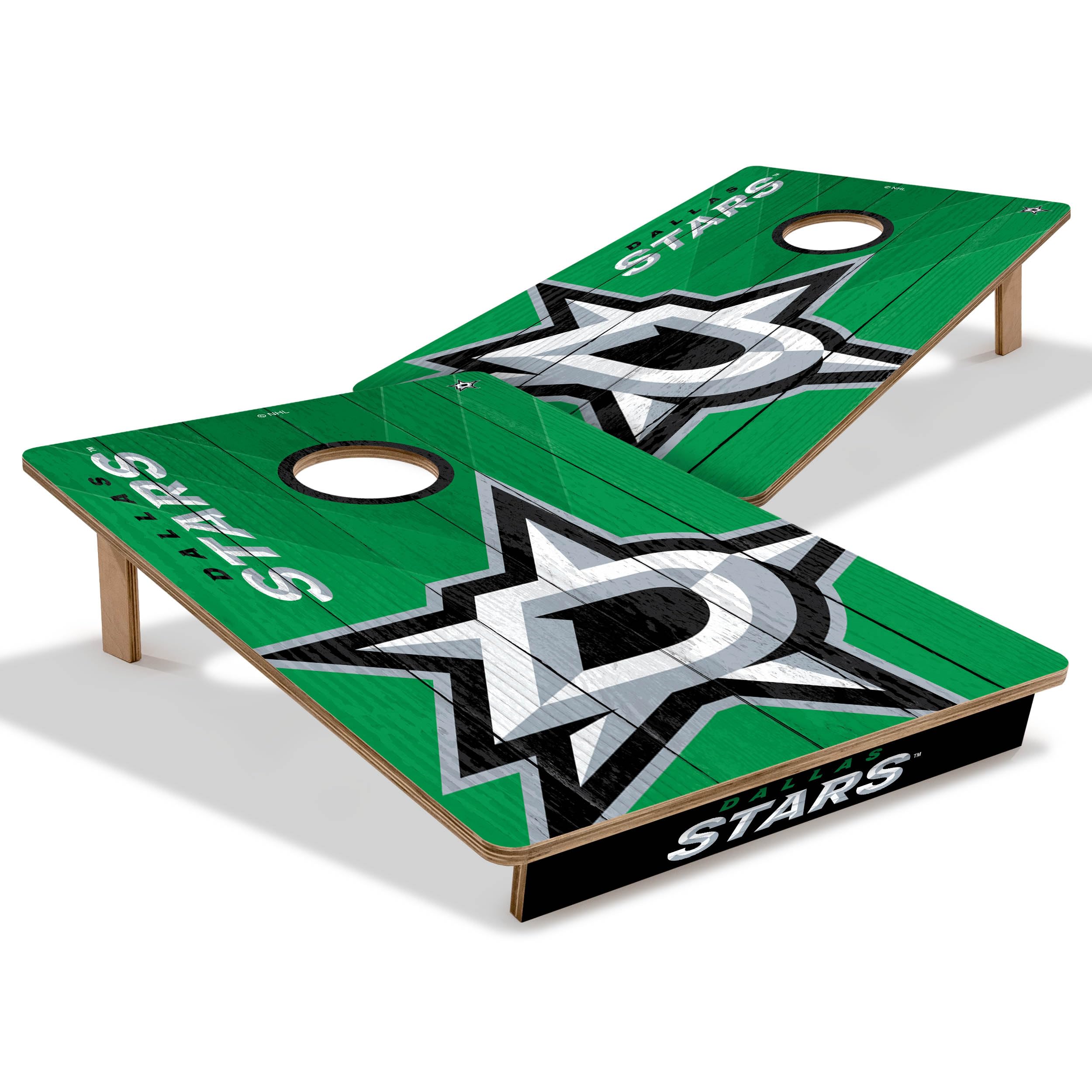 Amazon.com: YouTheFan NHL Dallas Stars 2' x 3' Wood Cornhole Game
