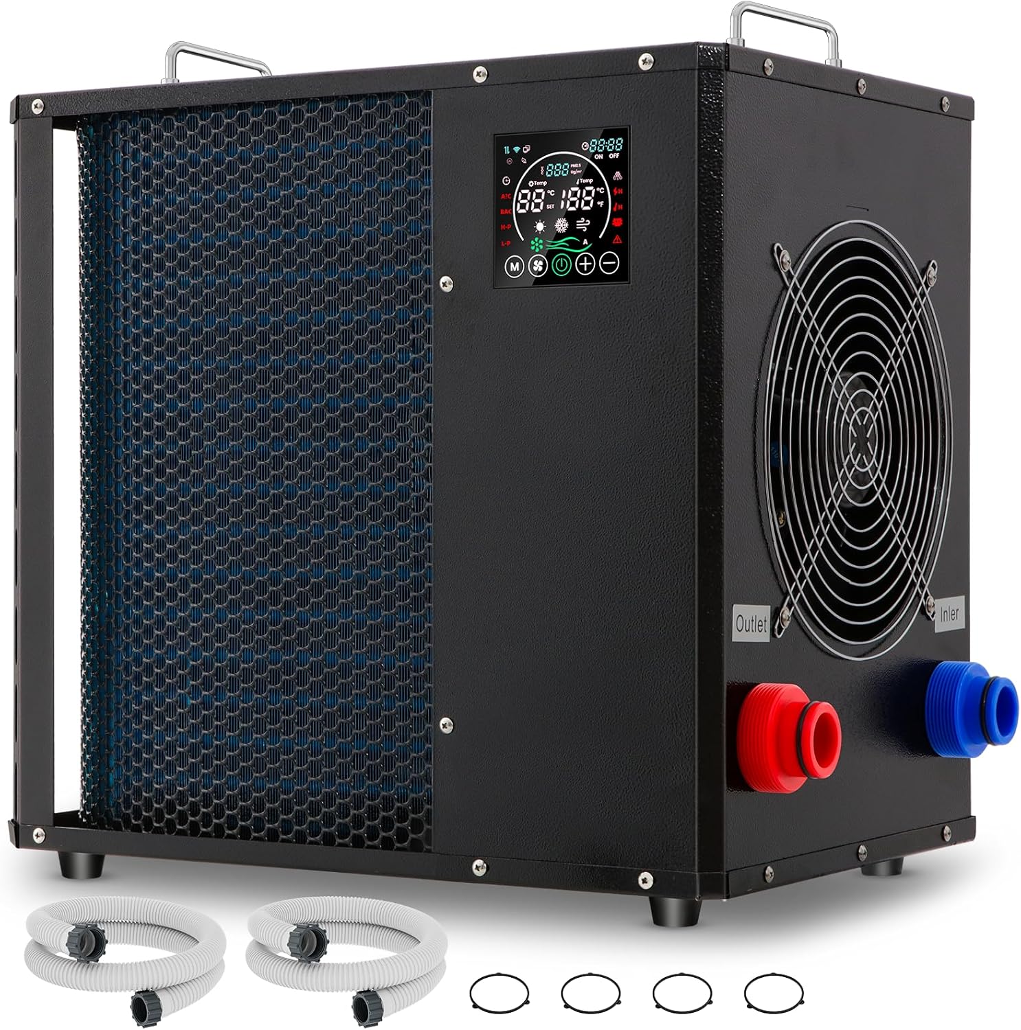 Doniks Pool Heater, for 6,000 Gallons Above Ground Pools,Pool Heat Pump,Max Output 16184 BTU,120V/60Hz,Swimming Pool