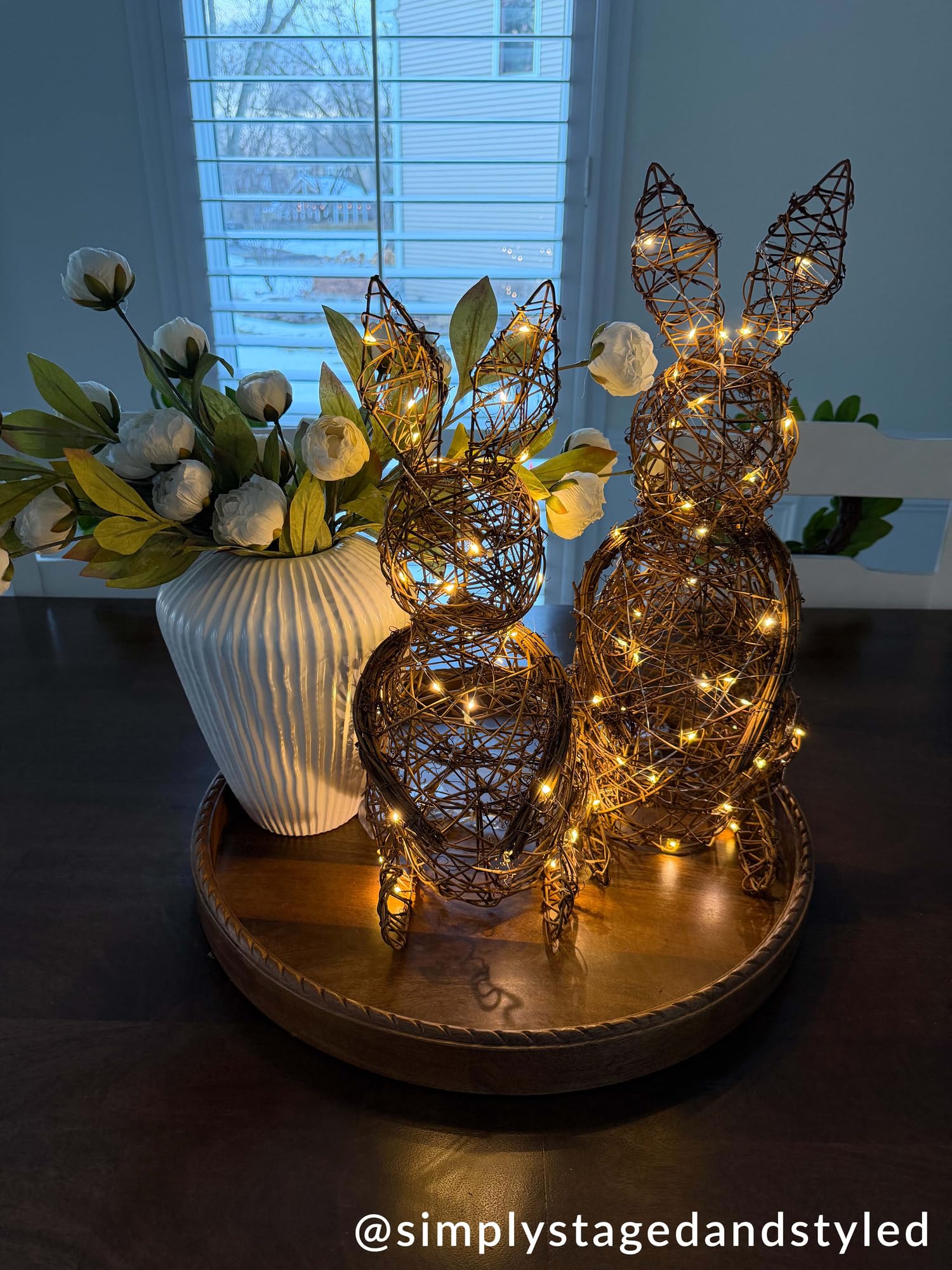 Mud Pie Bosso Bunny Sitter, verde