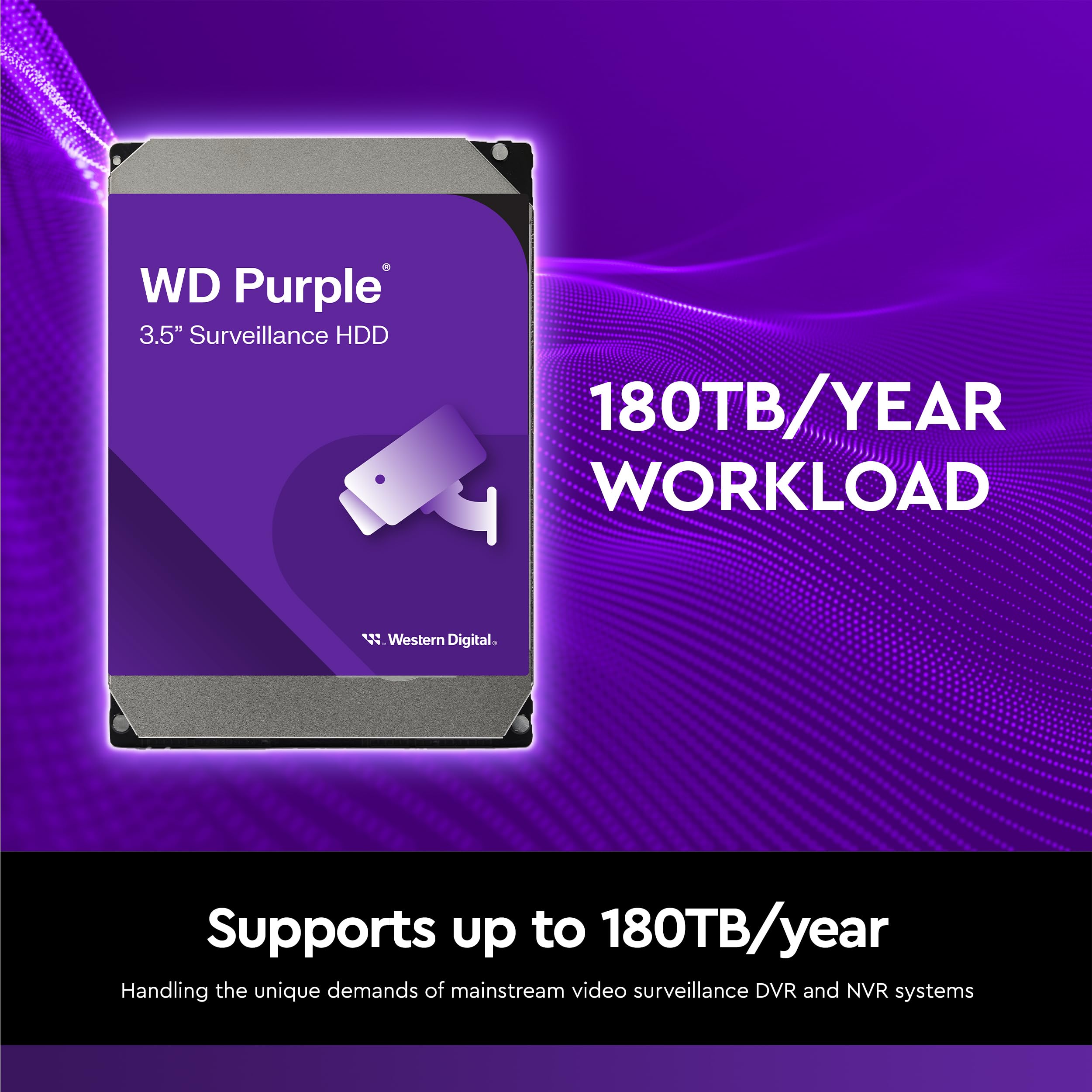 WD Western Digital ウェスタンデジタル　HDD 4TBパープル ウエスタンデジタル WD Purple 4TB 5400rpm 3年保証